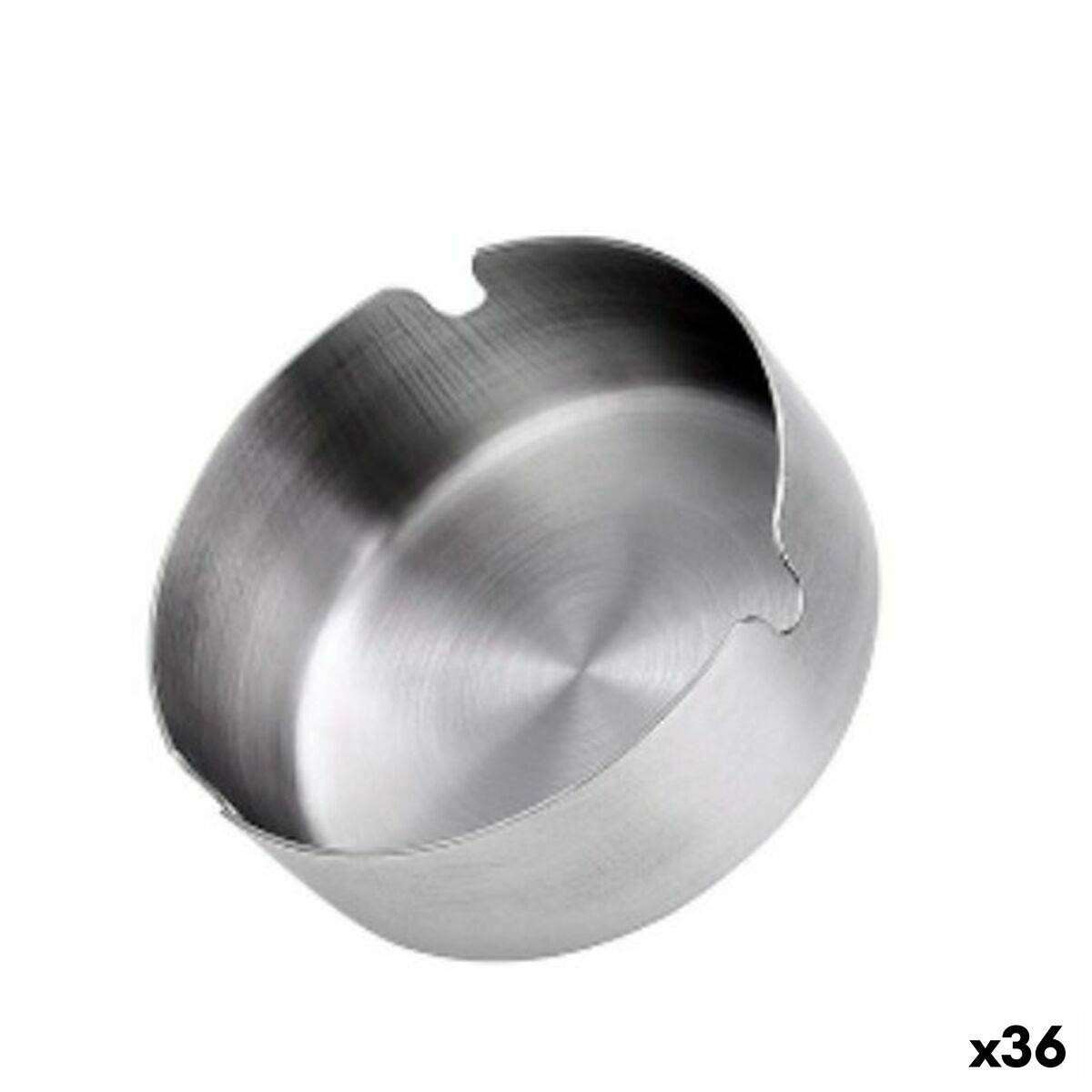 Cenicero Confortime Acero 8 cm (36 Unidades)