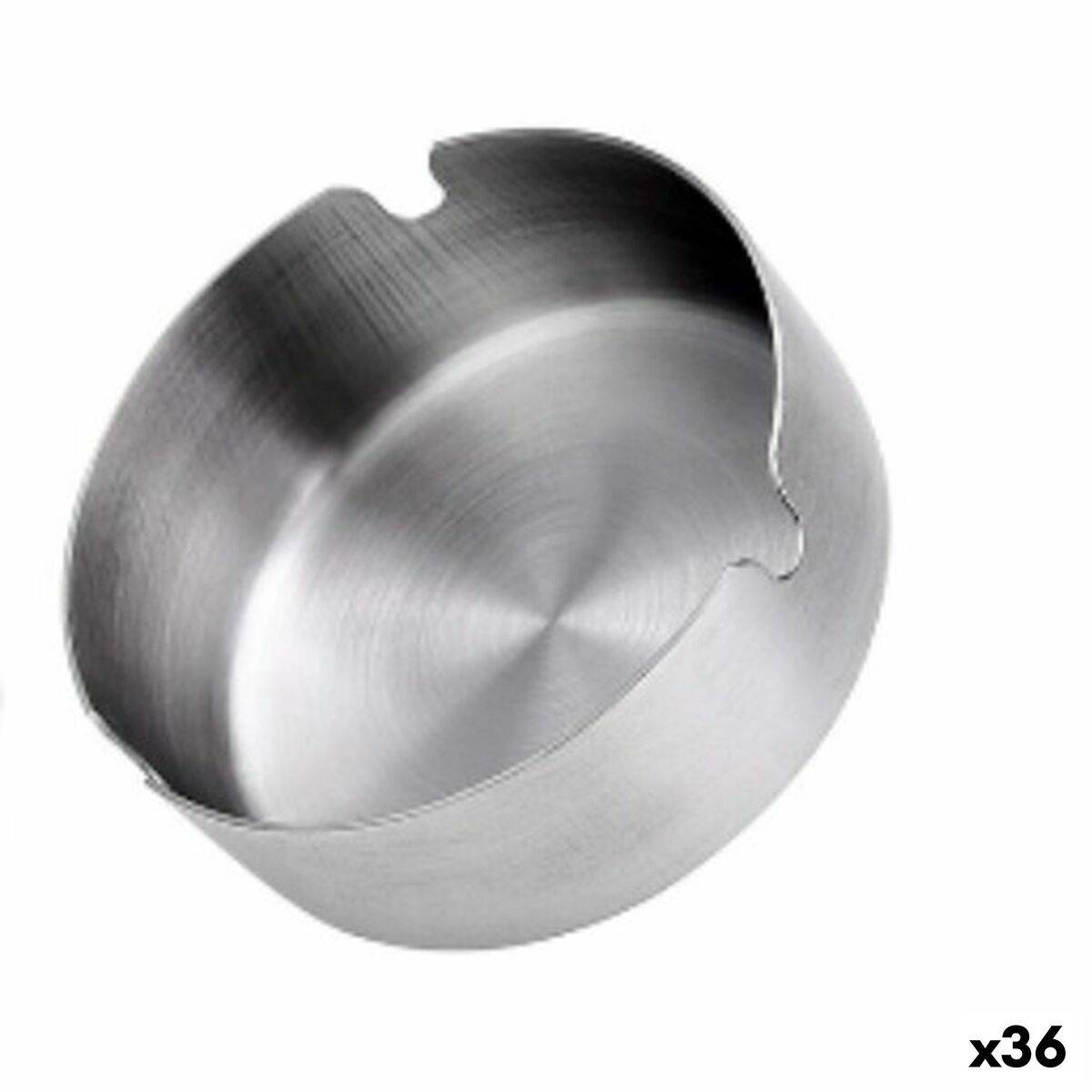 Cenicero Confortime Acero 10 cm (36 Unidades)