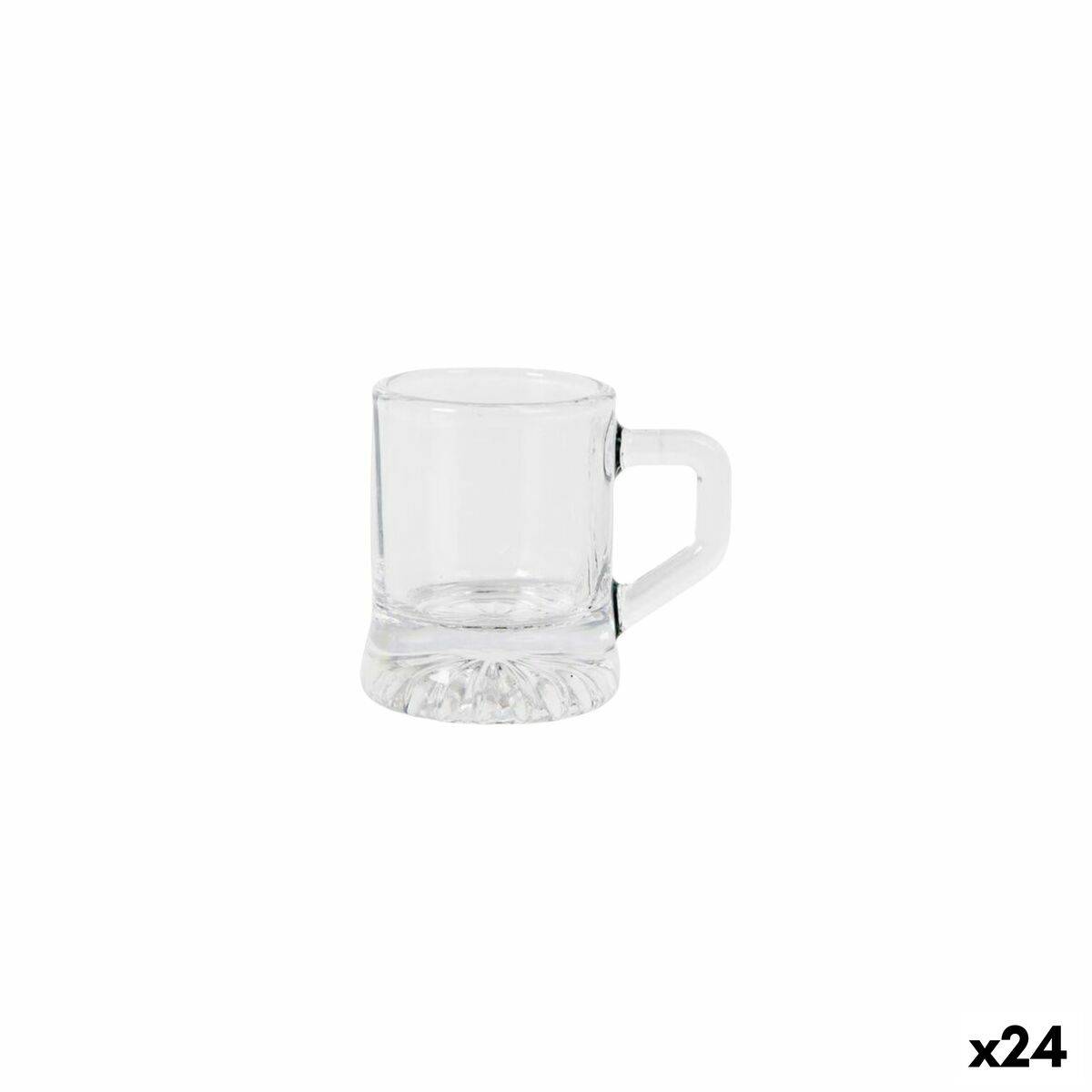 Set de Vasos de Chupito La Mediterránea Royal gold 4 Piezas (24 Unidades)