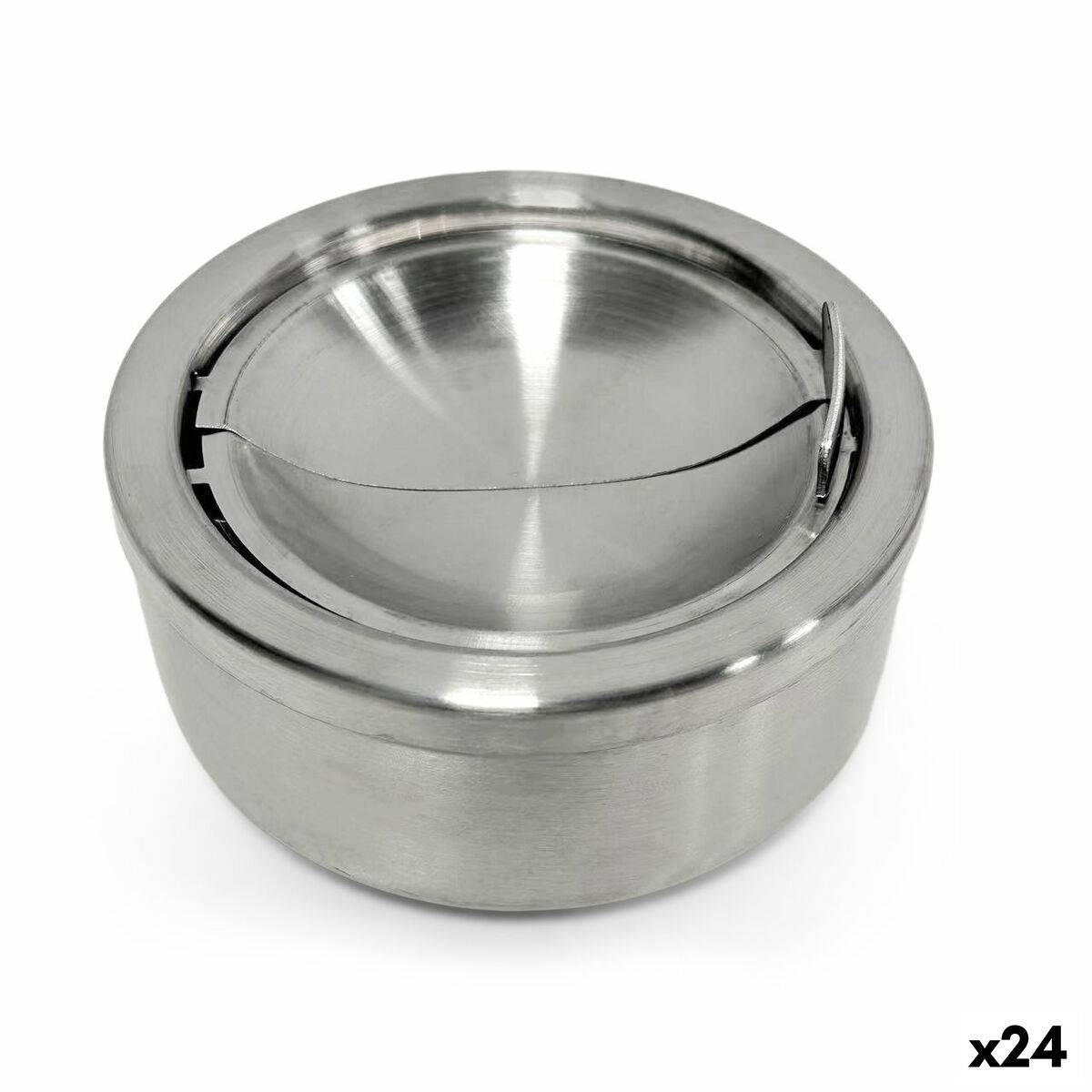 Cenicero Confortime Acero 12 x 5 cm (24 Unidades)