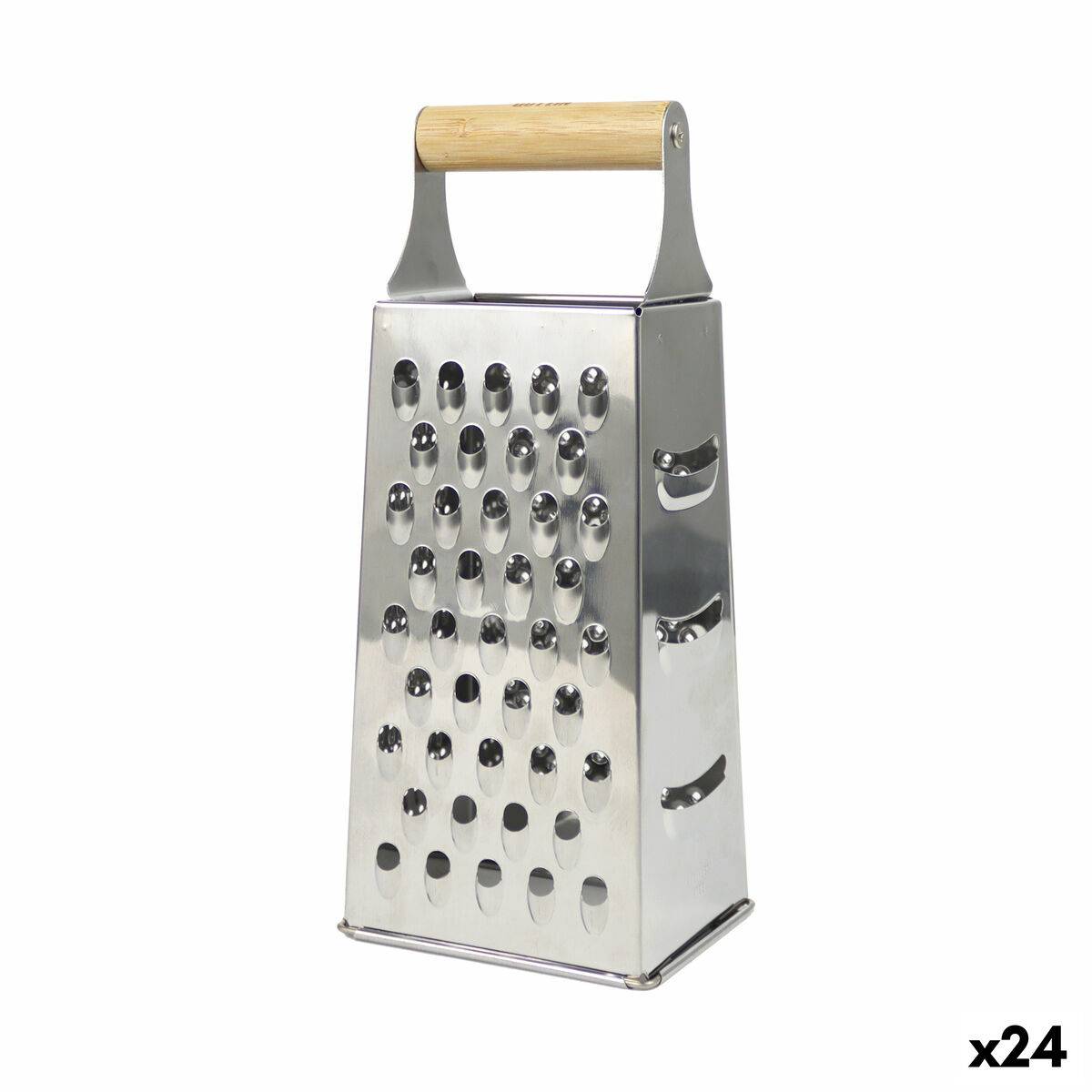 Rallador Quttin Bambú 10,6 x 8 x 24,5 cm (24 Unidades)