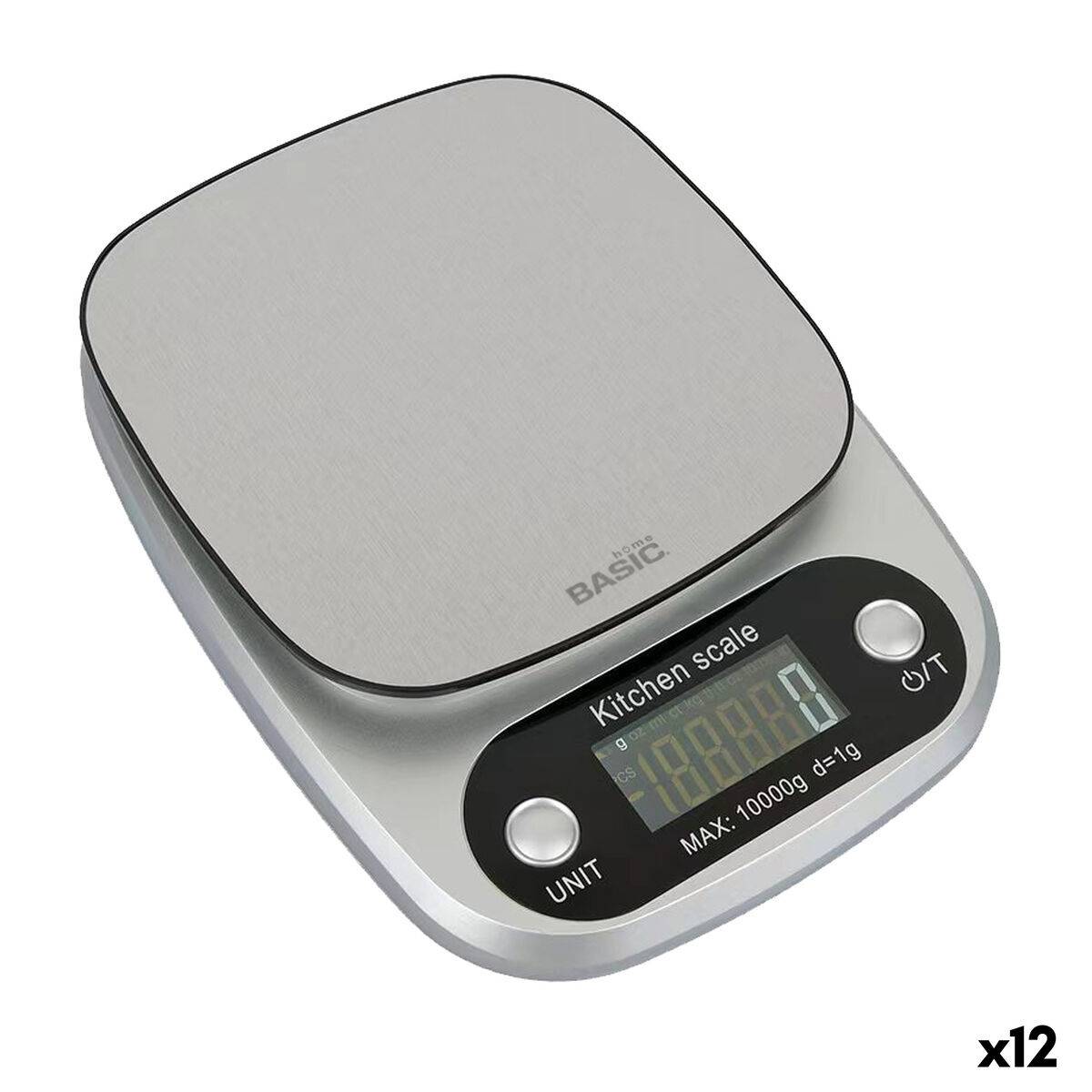 Báscula Digital de Cocina Basic Home 10 kg (12 Unidades)