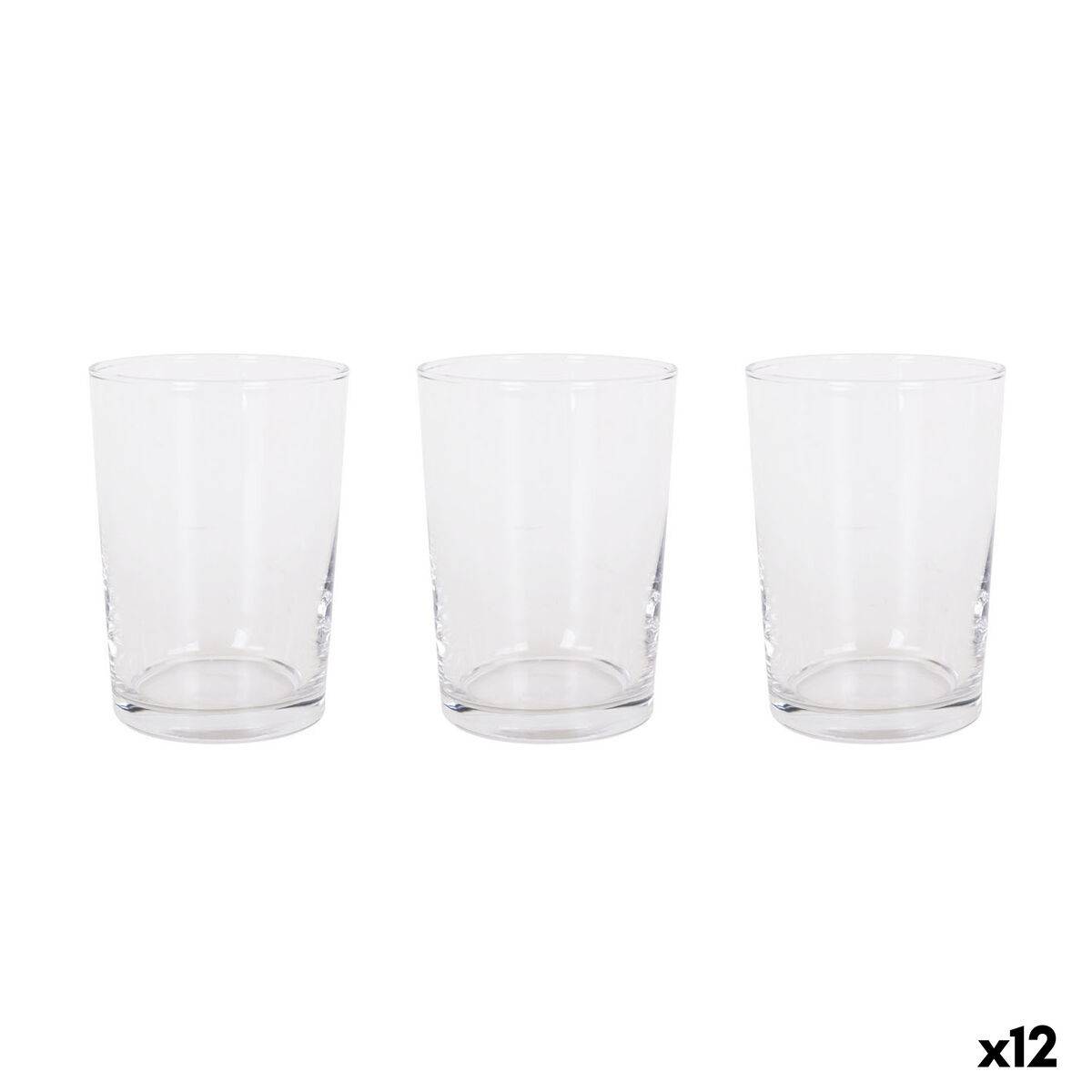 Set de Vasos LAV 520 ml Transparente Vidrio (12 Unidades)