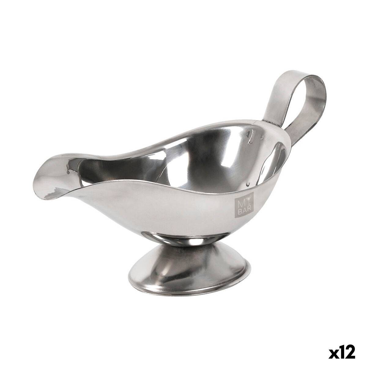 Salsera My Bar Acero 150 ml Plateado (12 Unidades)