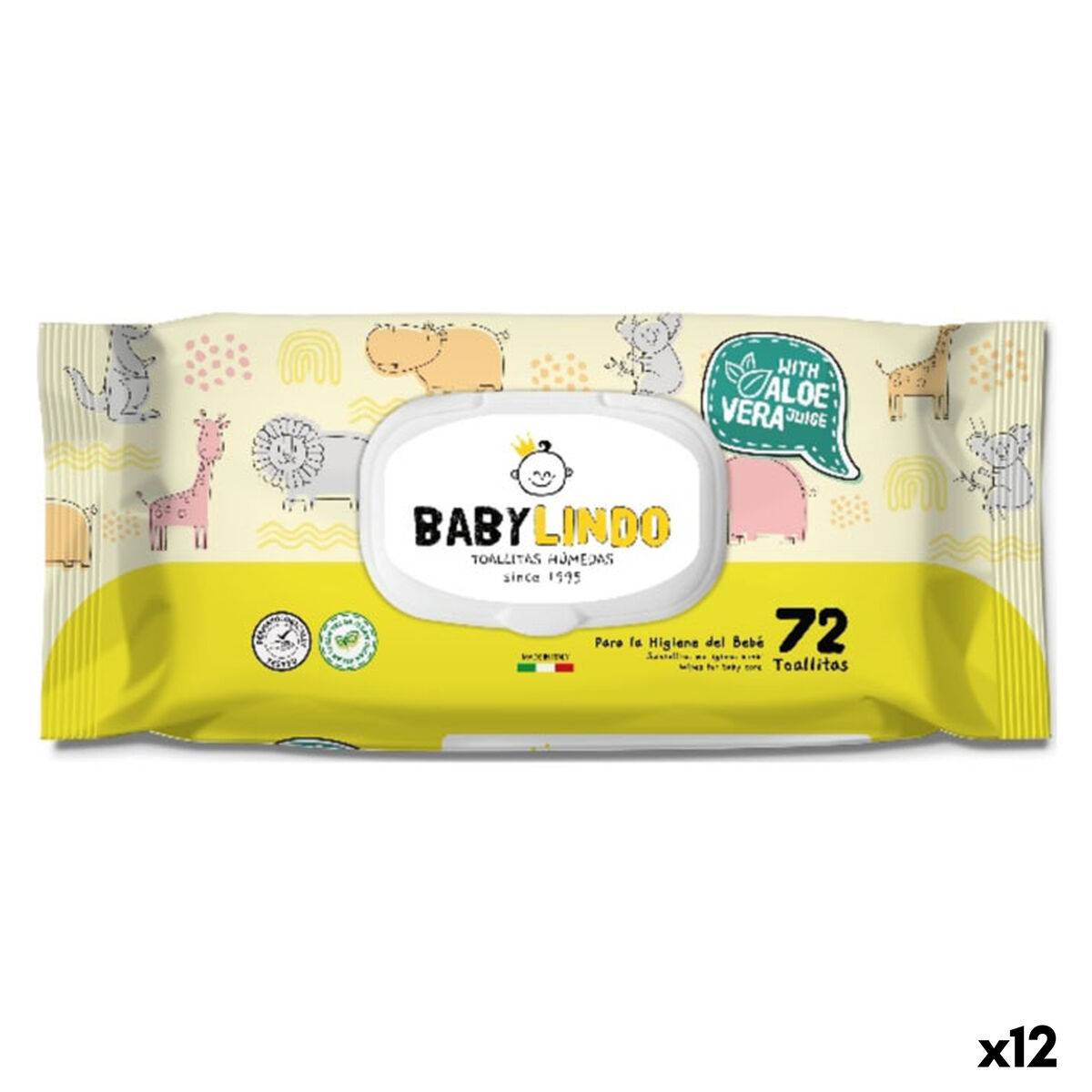 Toallitas Húmedas Baby Lindo Aloe Vera (12 Unidades)
