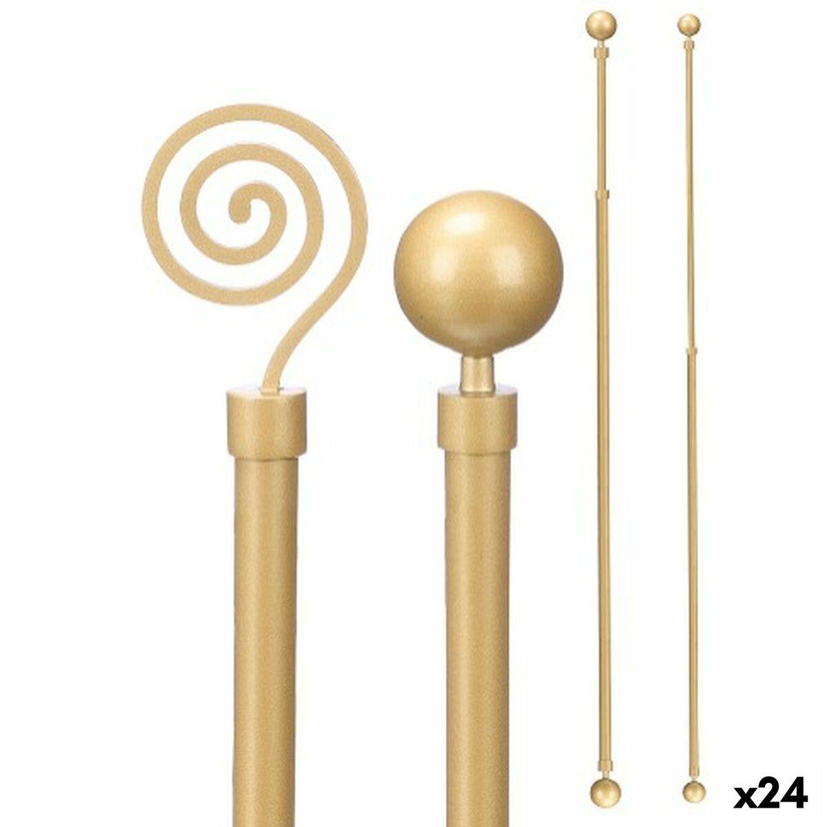Barra para Cortinas Gift Decor Extensible 160-320 cm (24 Unidades)