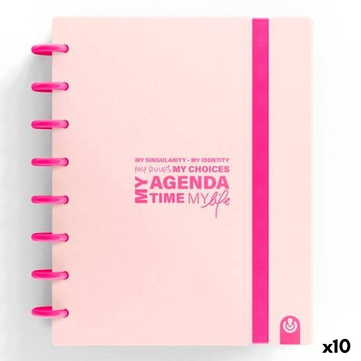 Agenda Carchivo My Agenda Time My Lfe Rosa A5 (10 Unidades)