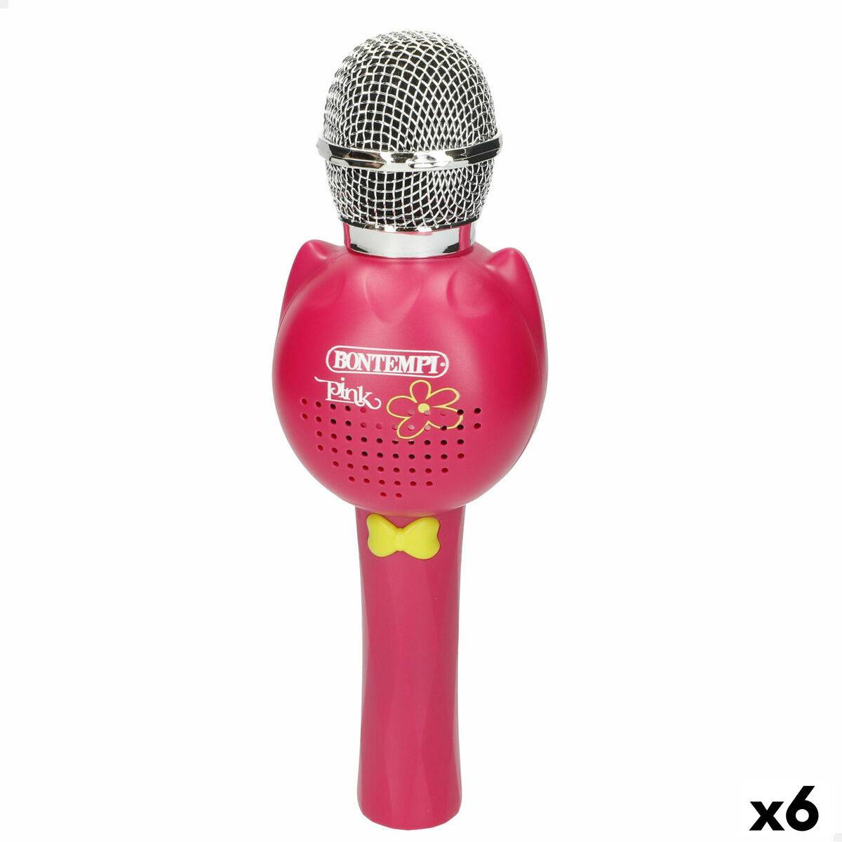 Micrófono Karaoke Bontempi 6 Unidades