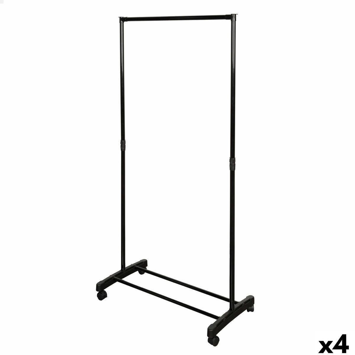 Perchero Max Home Acero Plástico 75 x 157 x 42 cm (4 Unidades)