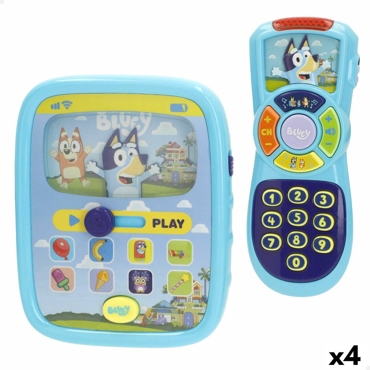 Teléfono de Aprendizaje Bluey (4 Unidades)
