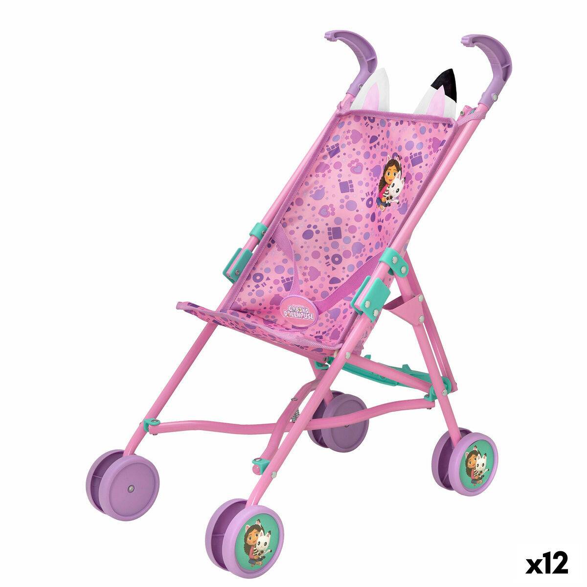 Carrito para Muñecas Gabby's Dollhouse (12 Unidades)