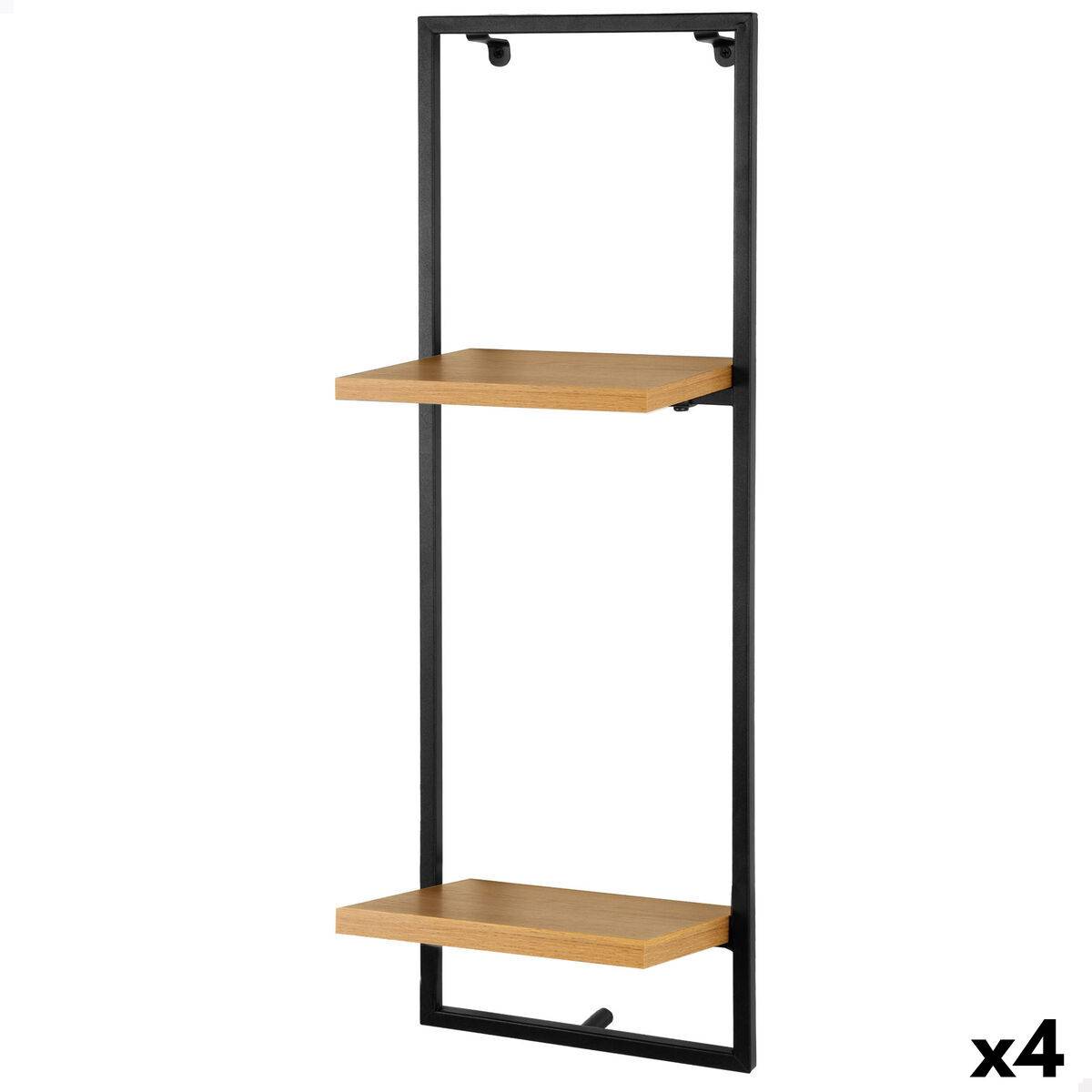 Estantería Max Home Hierro Madera MDF 25 X 75 X 20 CM (4 Unidades)