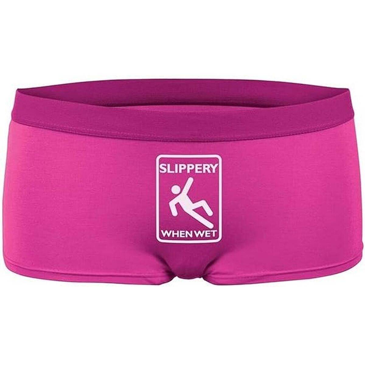 Bragas Funny Hipsters Ladies Rosa Talla única