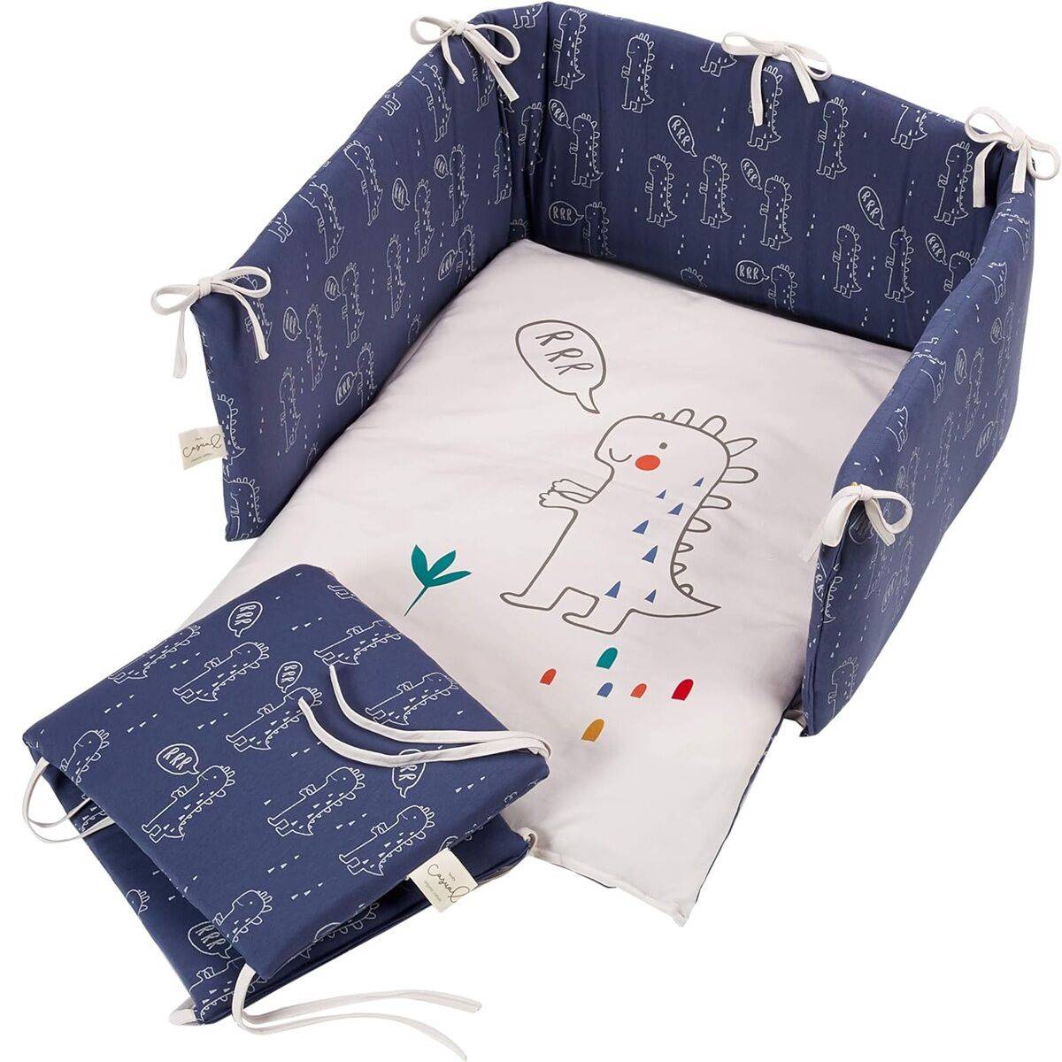 Cuna de Bebé BIMBI CASUAL COLECHO DINOS