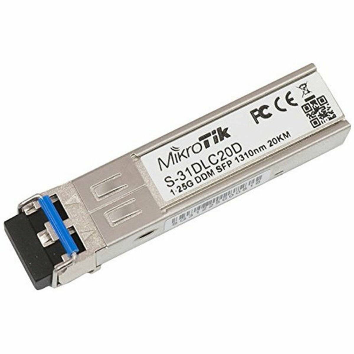 Módulo Fibra SFP MonoModo Mikrotik S-31DLC20D 2