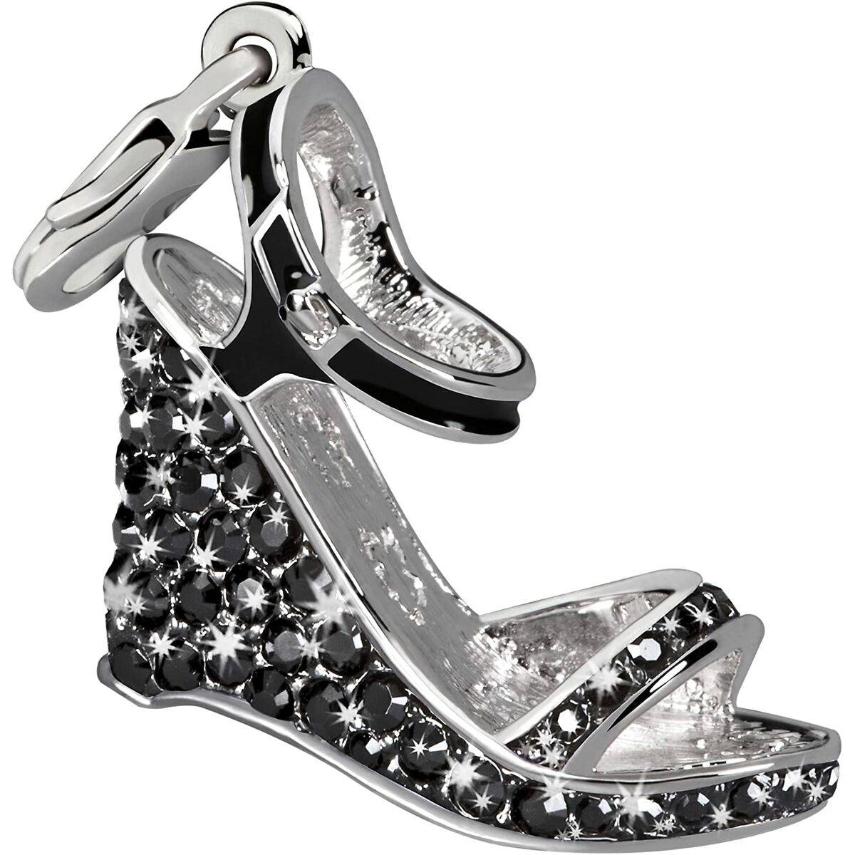 Charm Mujer Glamour (4 cm) Negro 4 cm 2