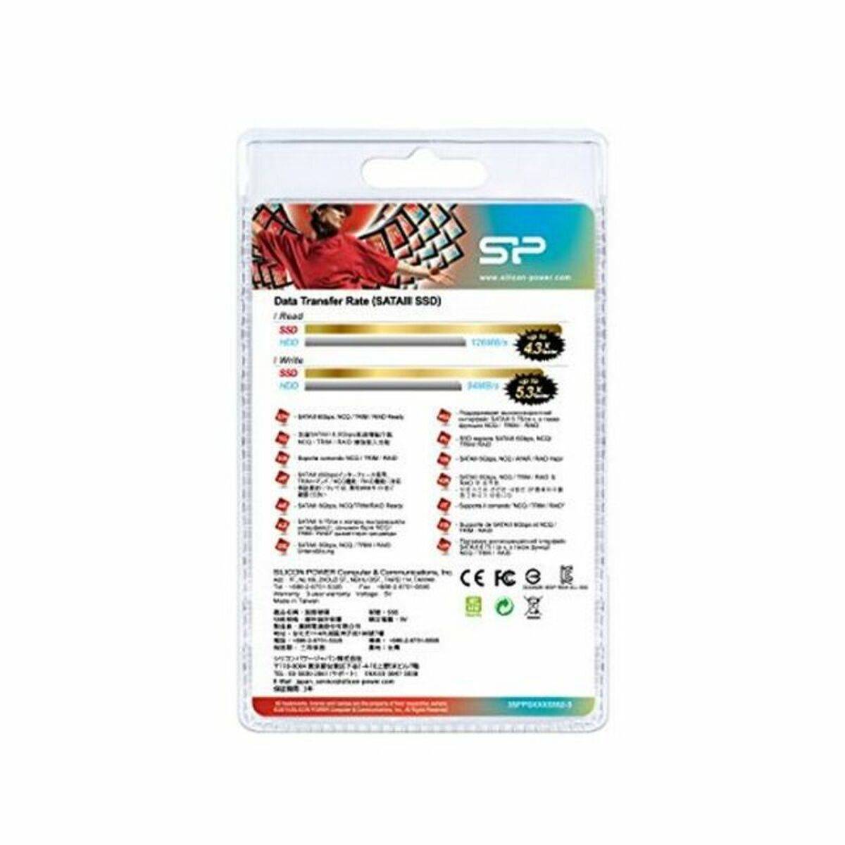 Disco Duro Silicon Power IAIDSO0165 2.5" SSD 480 GB 7 mm Sata III 2