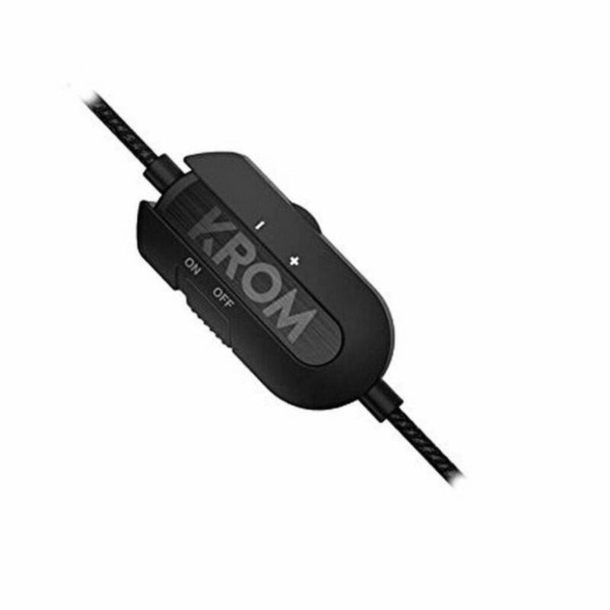 Auriculares con Micrófono Gaming Krom Kode 7.1 Virtual NXKROMKDE Negro 3