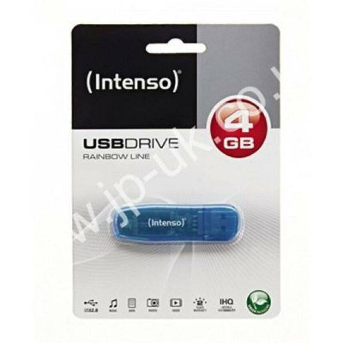 Memoria USB INTENSO 3502450 4 GB Azul 1