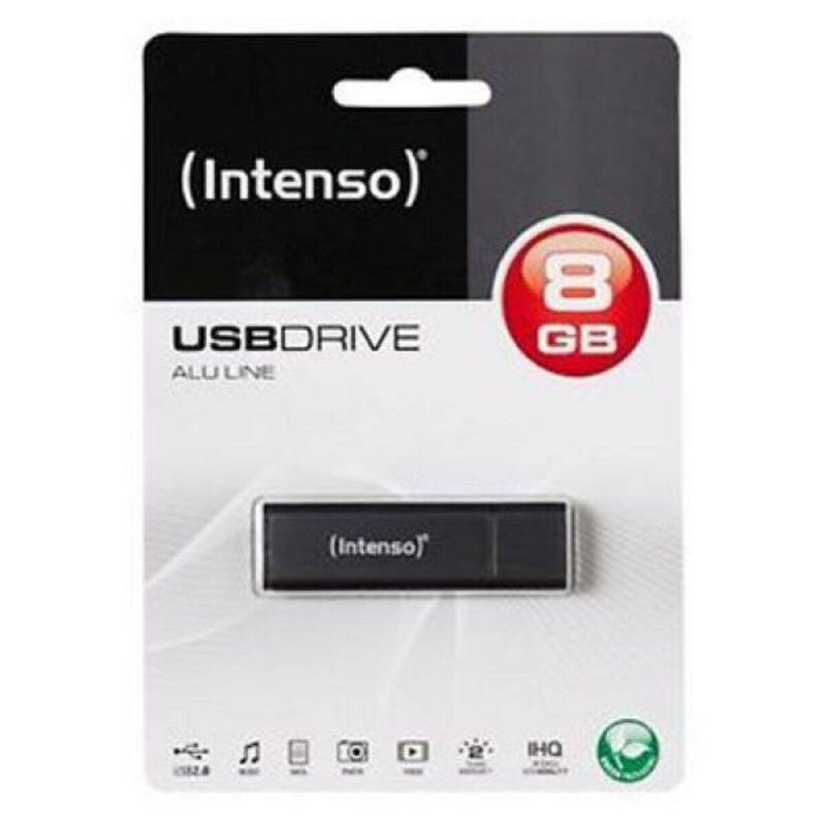 Memoria USB INTENSO ALU LINE 8 GB Antracita 8 GB Memoria USB 1