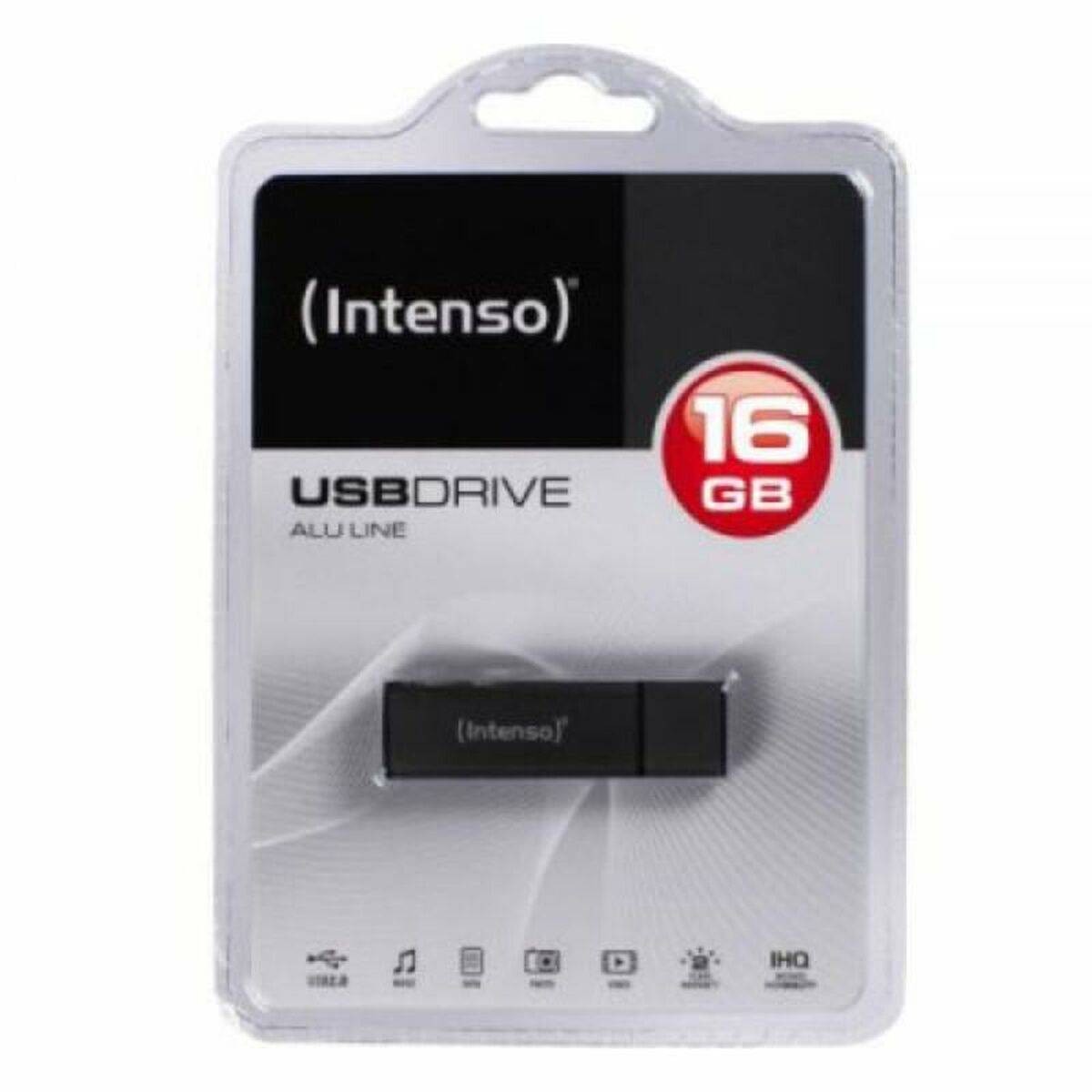 Memoria USB INTENSO ALU LINE 16 GB Antracita 16 GB Memoria USB 1