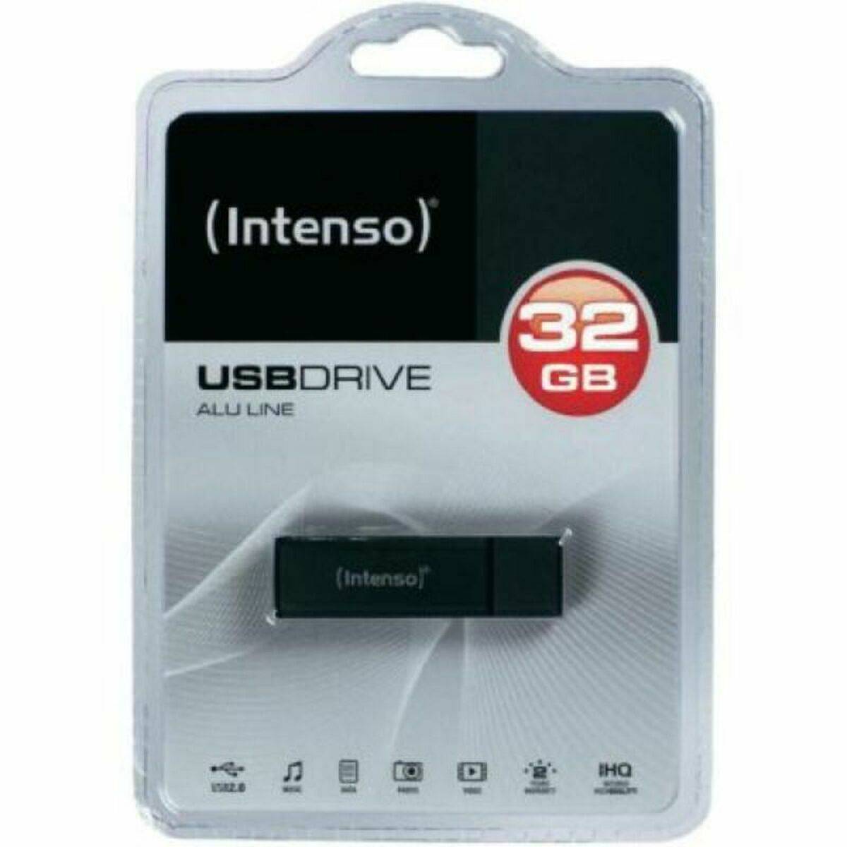 Pendrive INTENSO 3521481 USB 2.0 32GB Antracita 32 GB 2