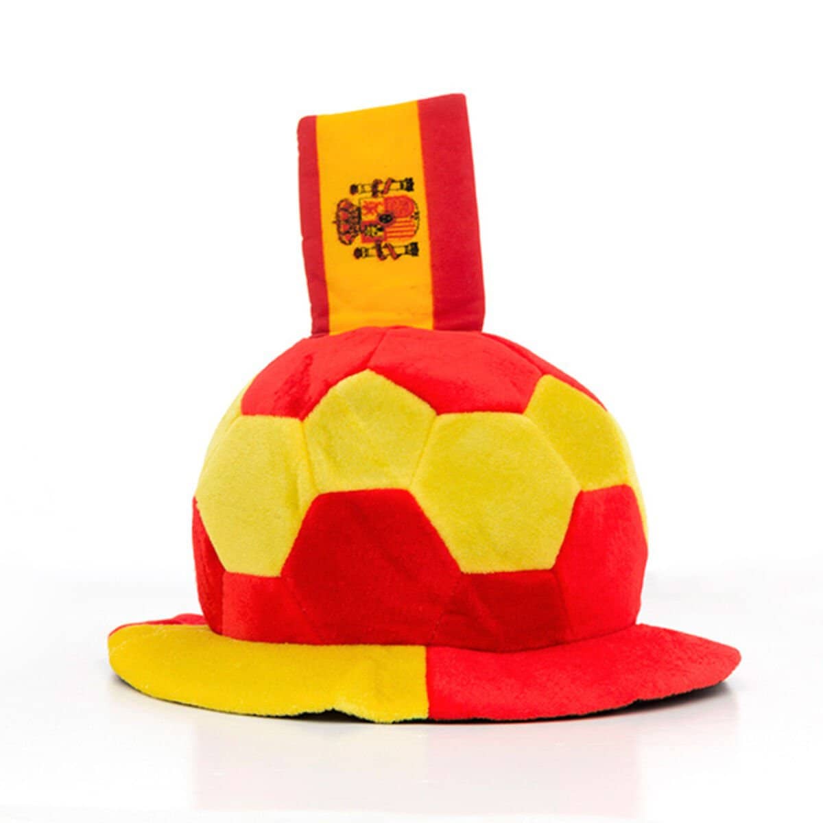 Gorro Balón de Fútbol con Bandera de España en Relieve Th3 Party 2