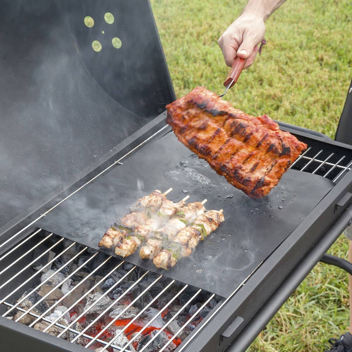 Esterilla para Horno y Barbacoa InnovaGoods 2 Unidades 1