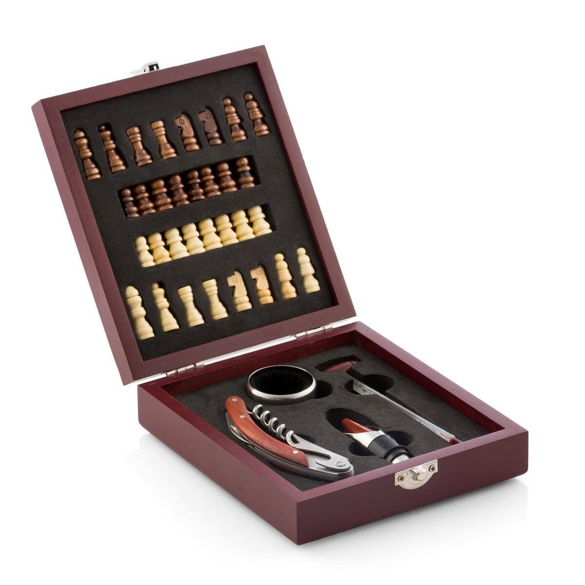 Set de Accesorios para Vino y Ajedrez InnovaGoods 37 Piezas 4
