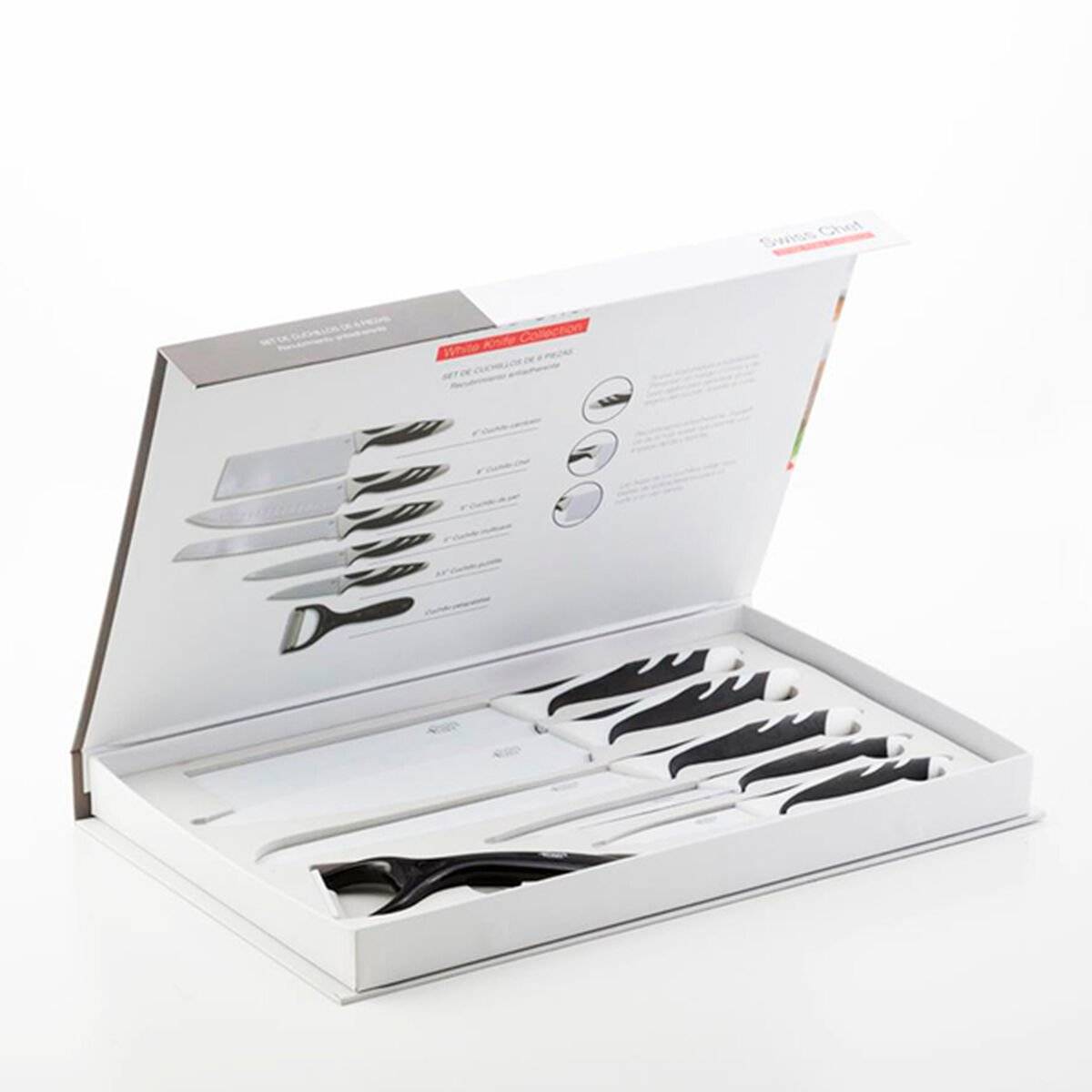 Set de Cuchillos Bravissima Kitchen Swiss Chef (6 pcs) 2