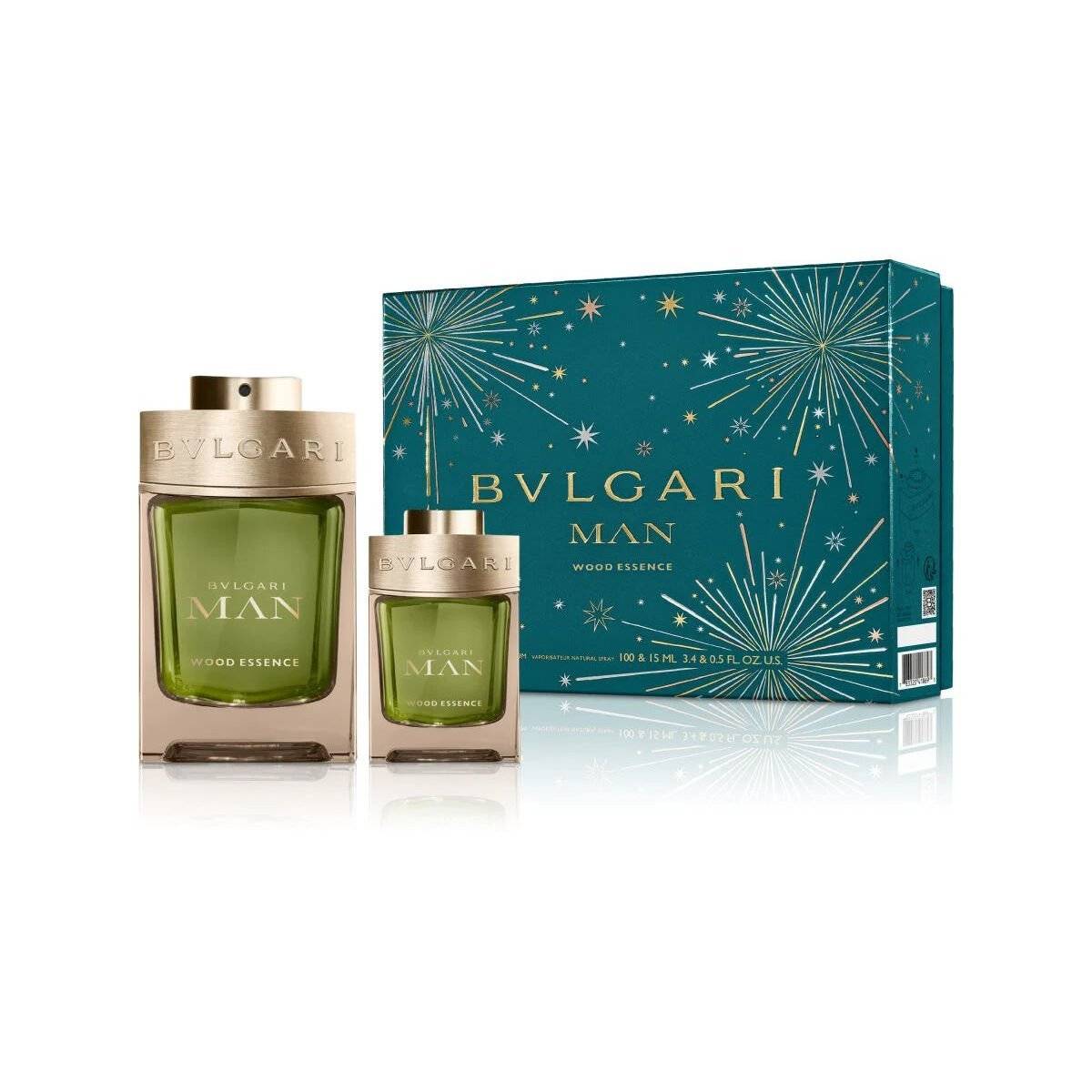 Set de Perfume Hombre Bvlgari WOOD ESSENCE 2 Piezas 2