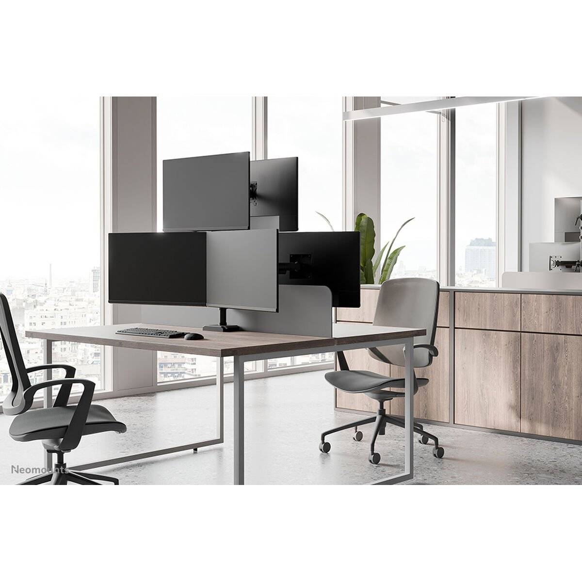 Soporte de Mesa para Pantalla Neomounts DS60-600BL2-1 10" 32" 3