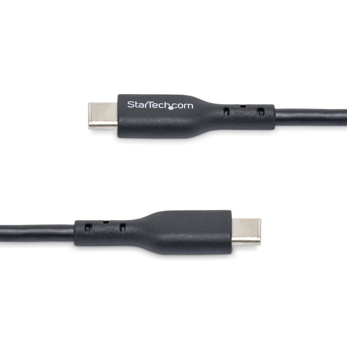 Cable USB Startech USB2CC1MNC2PK Negro 1 m (2 Unidades) 3