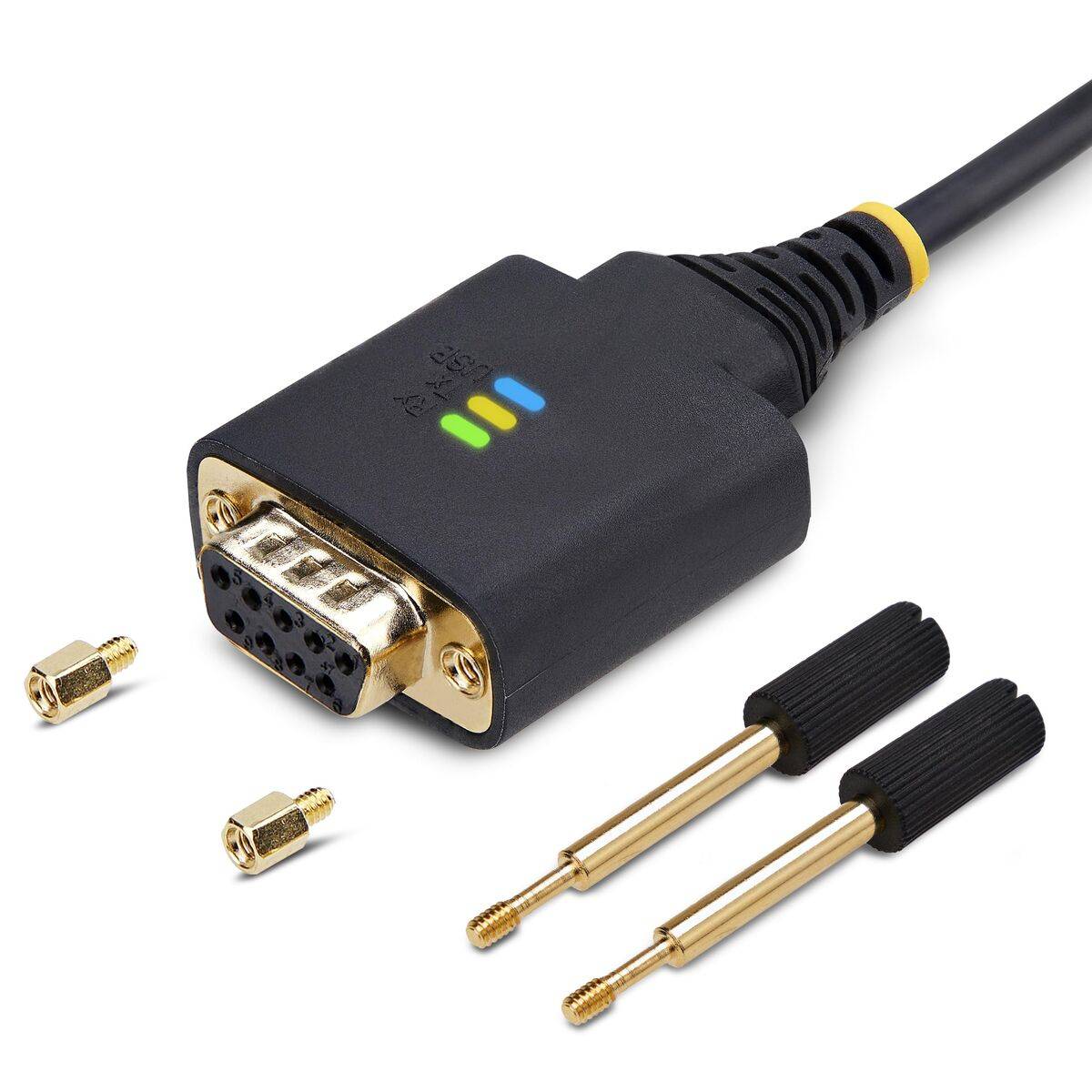 Cable USB Startech 1P3FFCNB-USB-SERIAL Negro 1 m 3