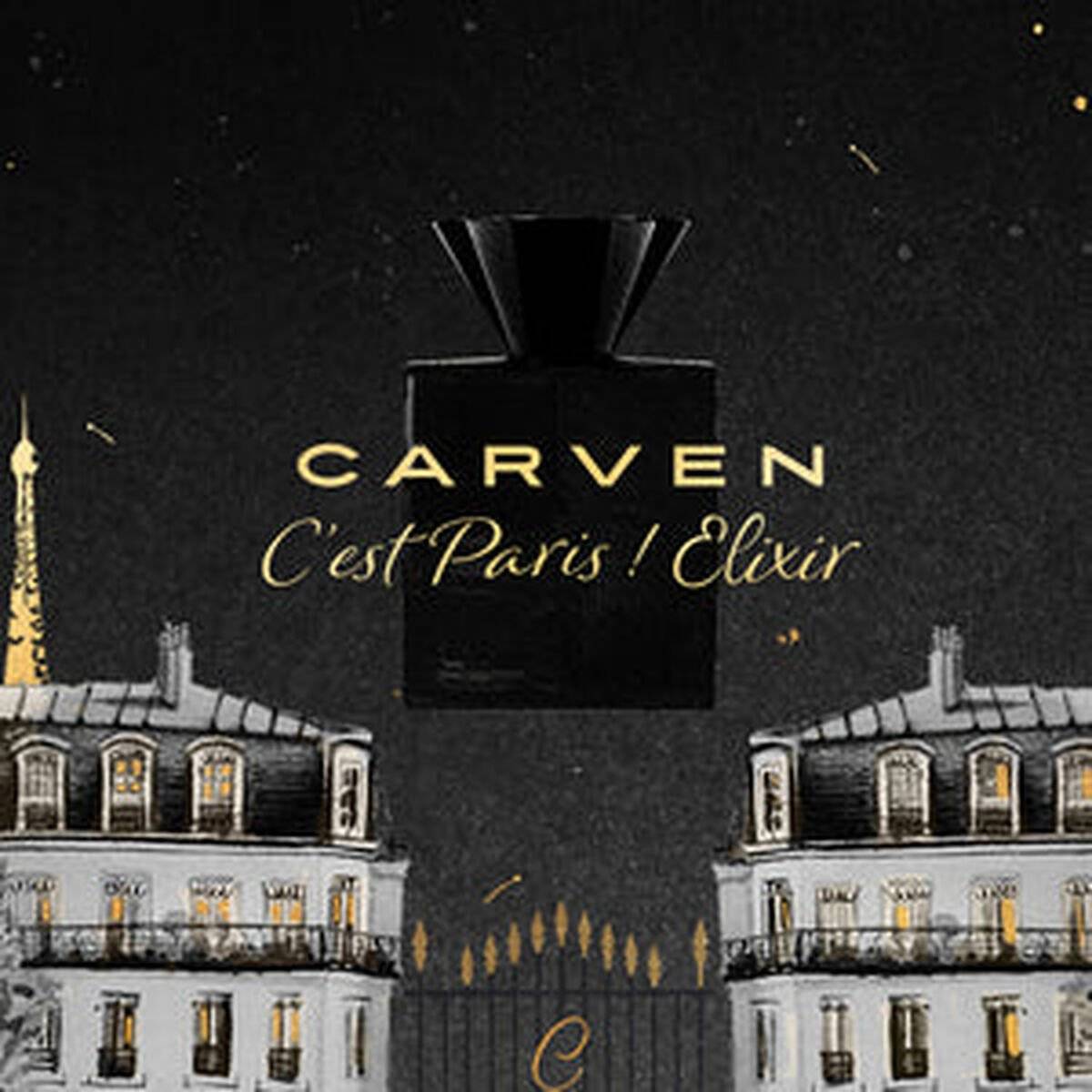Set de Perfume Hombre Carven C'EST PARIS ELIXIR 2 Piezas 2