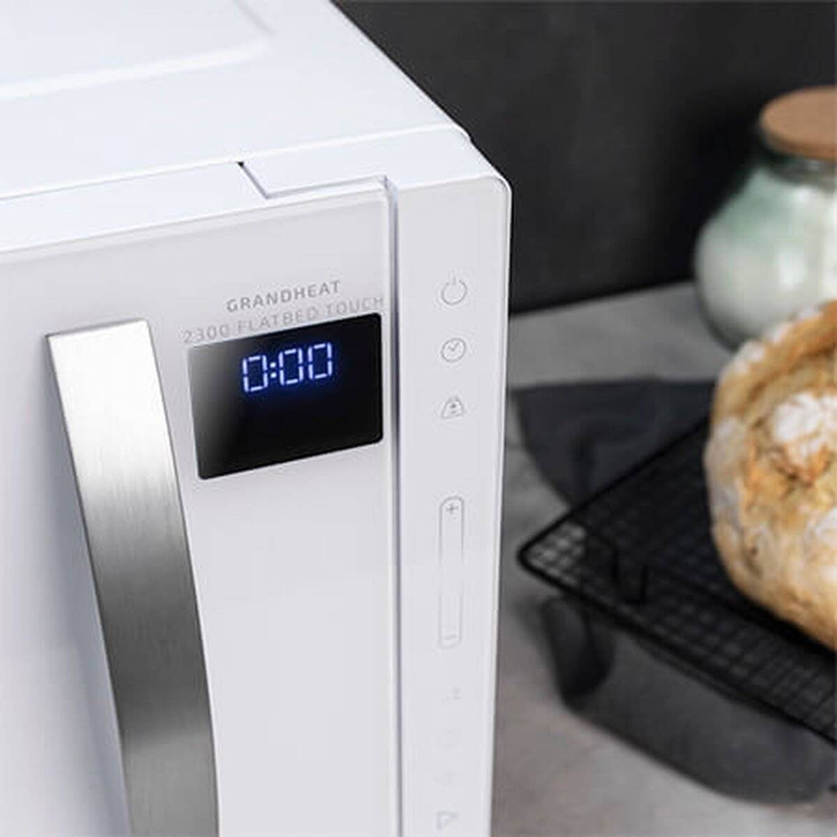 Microondas Cecotec GrandHeat 2300 Flatbed Touch Blanco 800 W 23 L (Reacondicionado A) 3