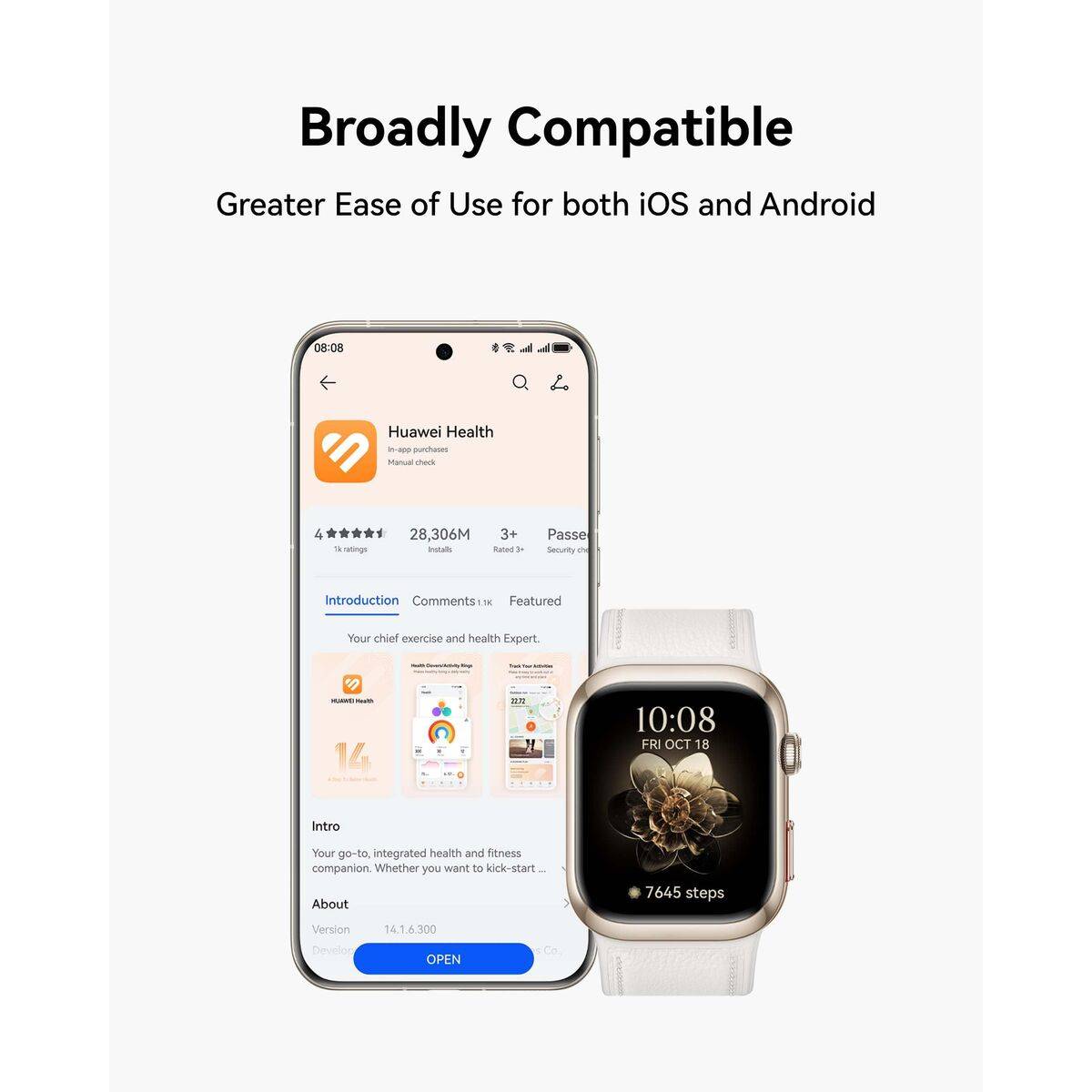 Smartwatch Huawei Luca-B29 Azul 1,82" 3