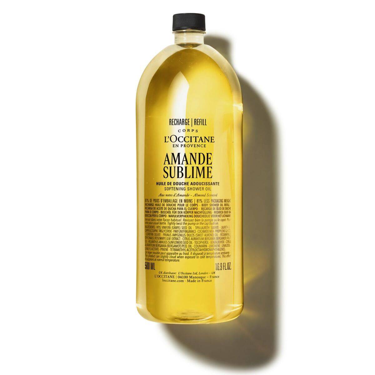 Aceite de Ducha L'Occitane En Provence AMANDE SUBLIME 500 ml 1