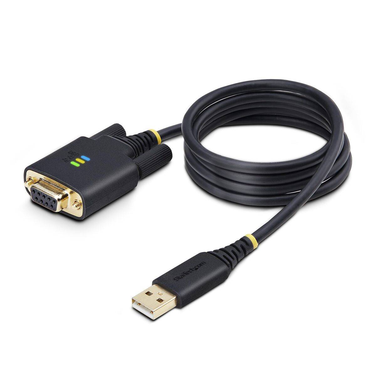 Cable USB Startech 1P3FFCNB-USB-SERIAL Negro 1 m 1