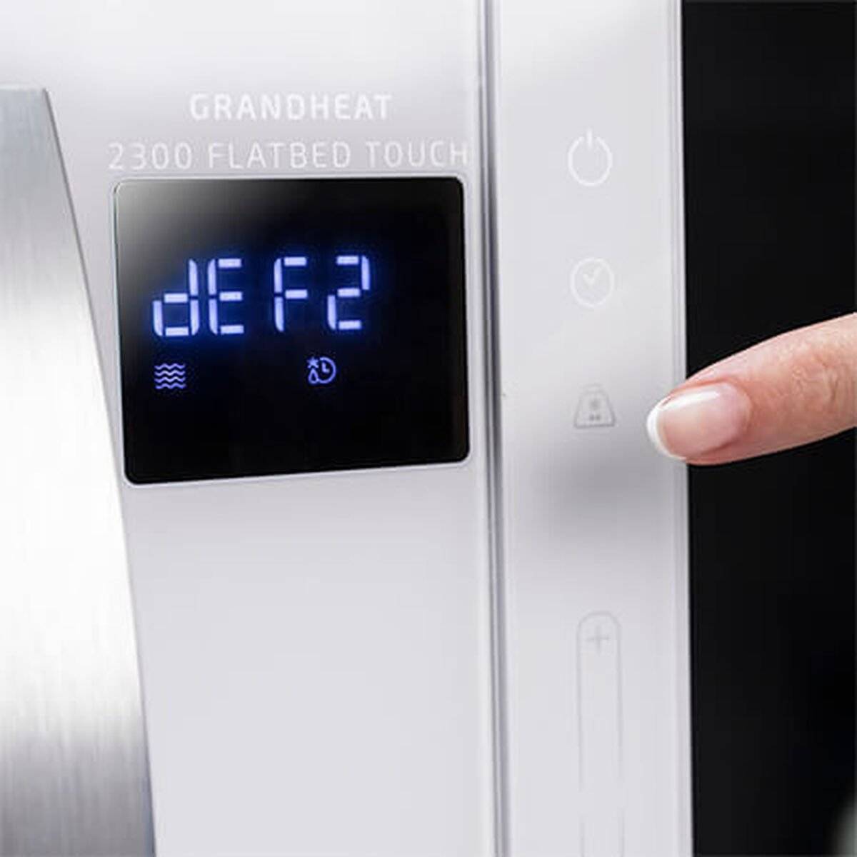 Microondas Cecotec GrandHeat 2300 Flatbed Touch Blanco 800 W 23 L (Reacondicionado A) 2