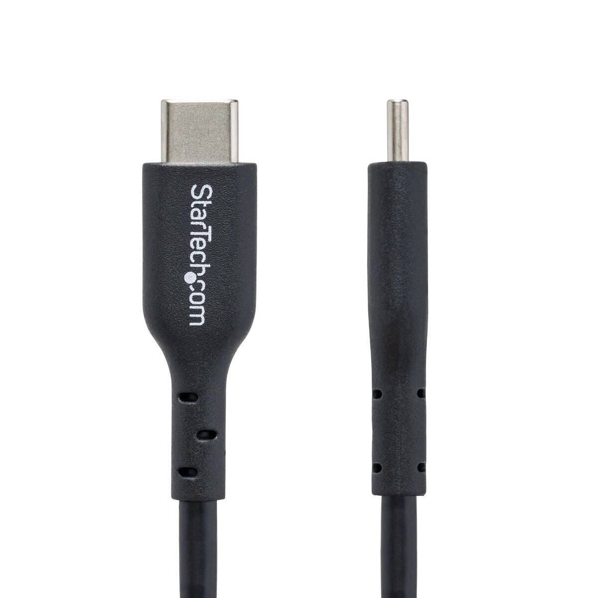 Cable USB Startech USB2CC1MNC2PK Negro 1 m (2 Unidades) 4