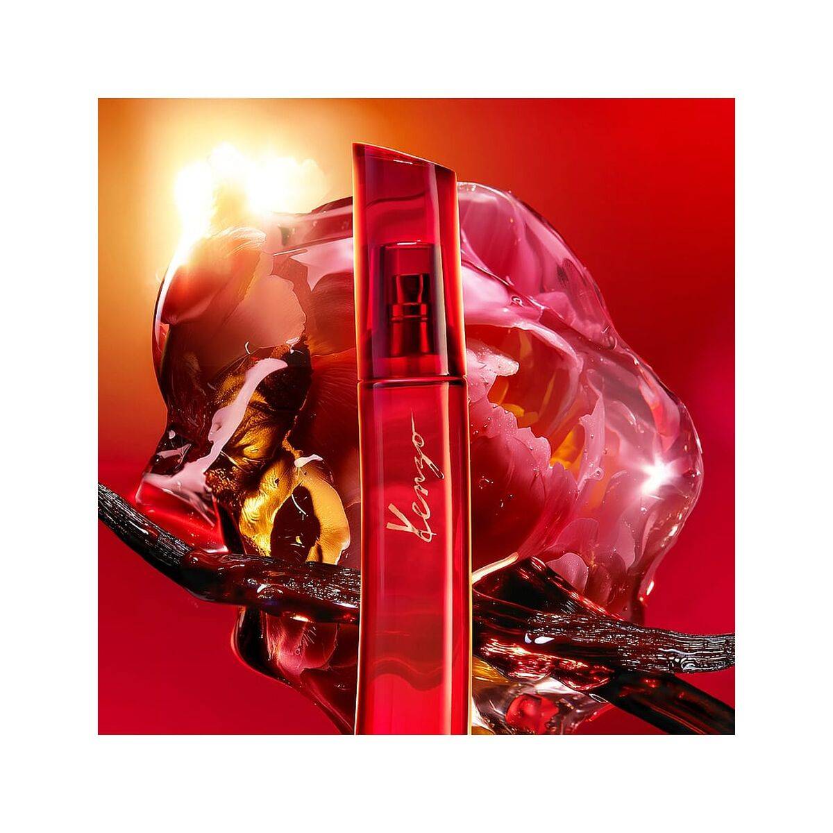 Perfume Mujer Kenzo LE ROUGE FLOWER EDP 30 ml 2