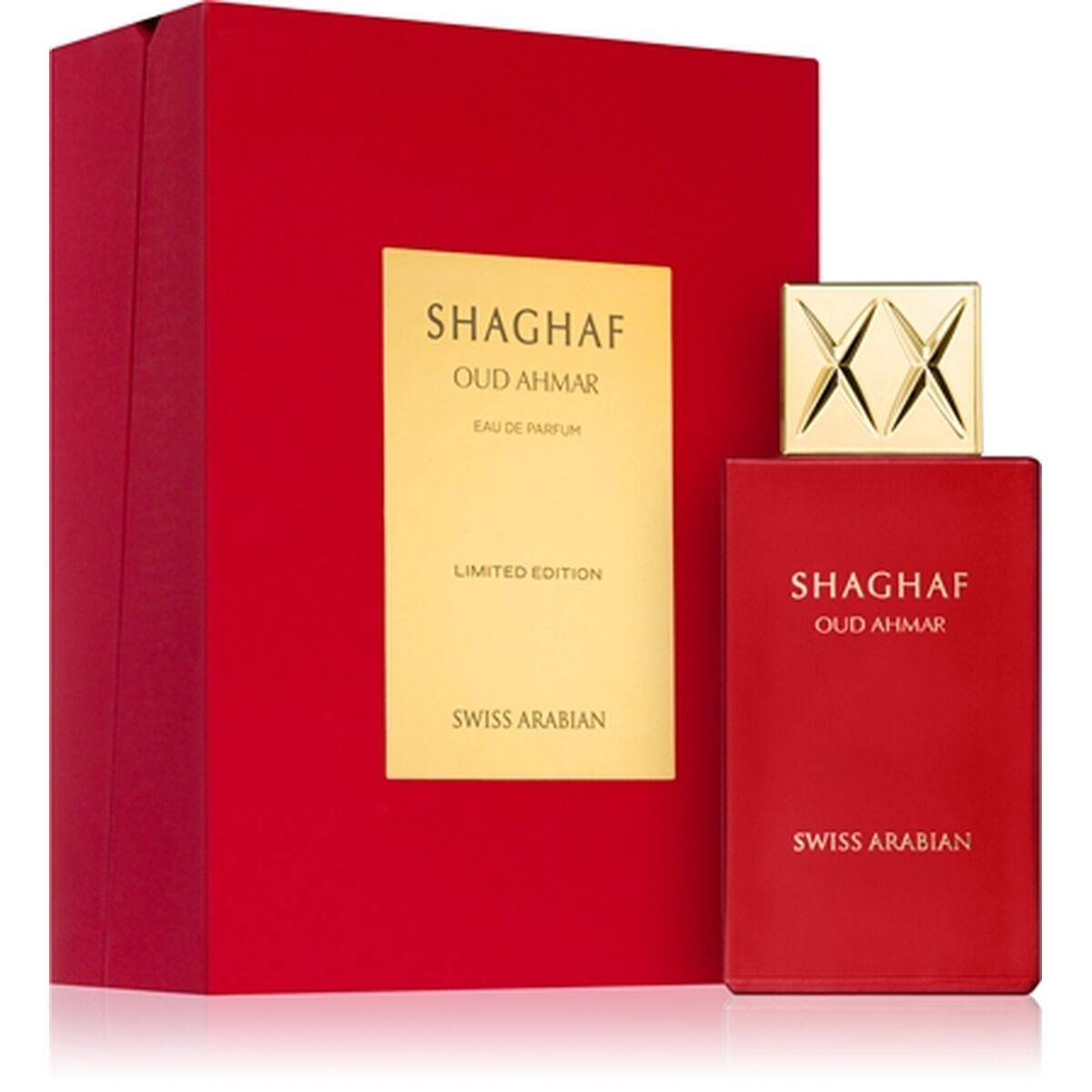 Perfume Unisex Swiss Arabian SHAGHAF OUD AHMAR Limited Edition EDP 75 ml 2