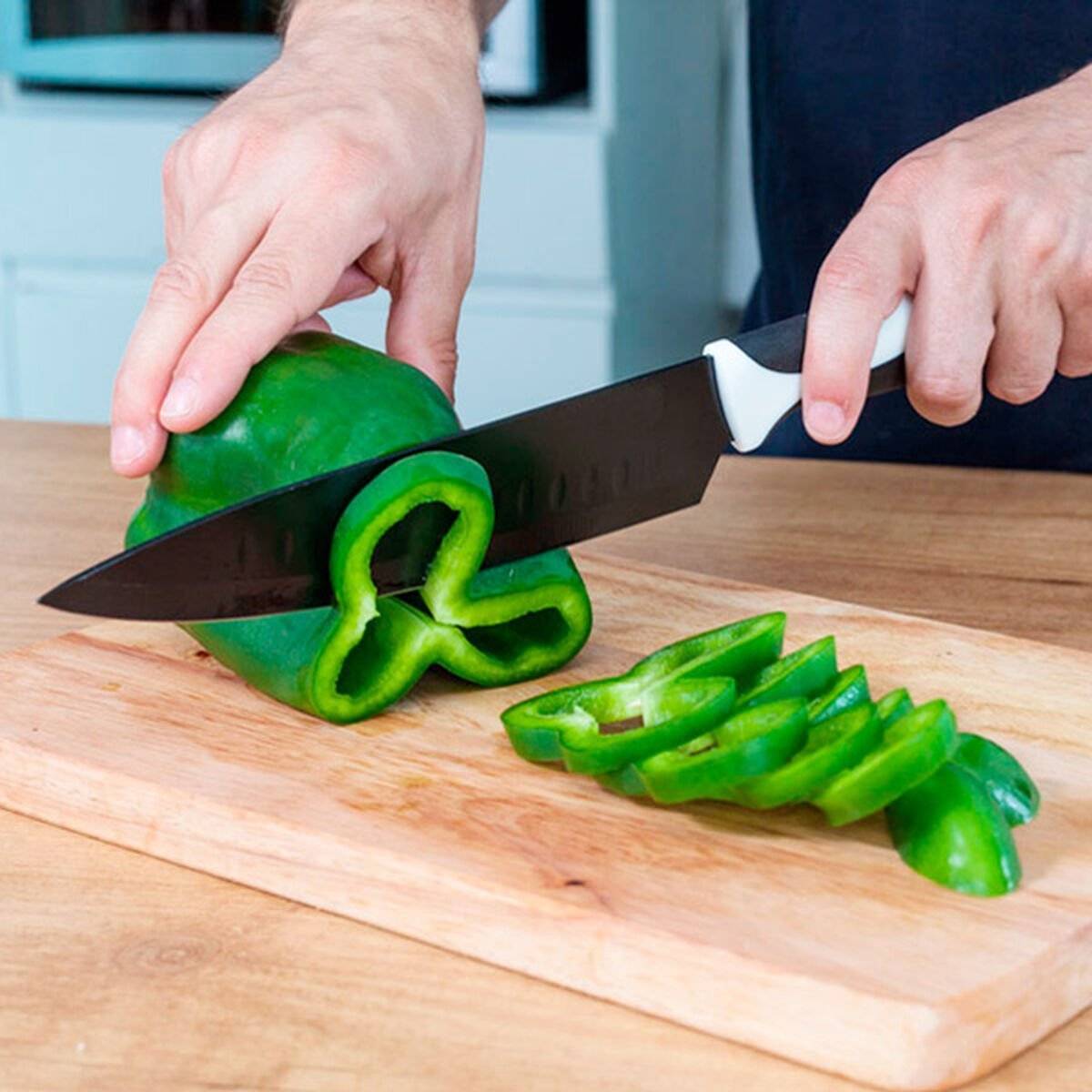 Cuchillo de Mesa Bravissima Kitchen Cuchillos Swiss Chef 6 Piezas Acero Inoxidable 2