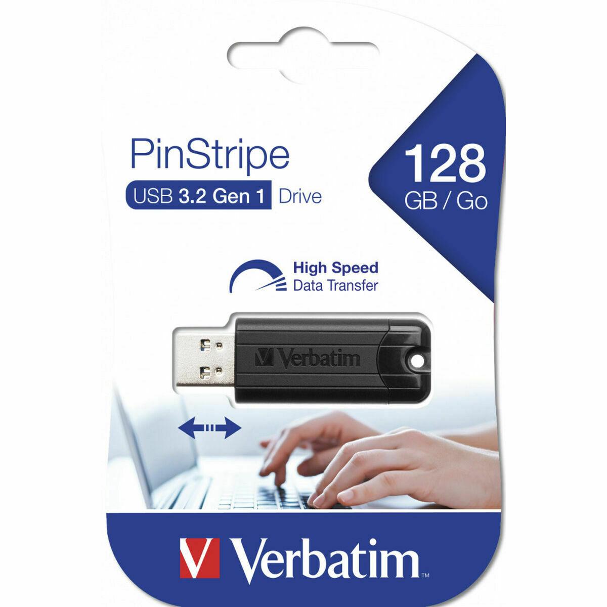 Memoria USB Verbatim 49319 Negro 128 GB