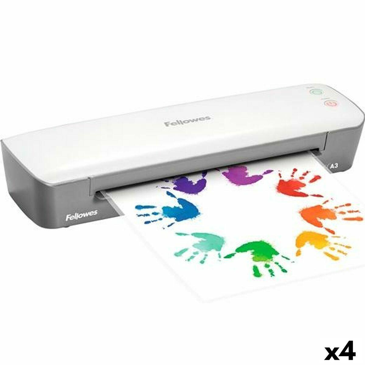 Plastificadora Fellowes ION Blanco Gris (4 Unidades)