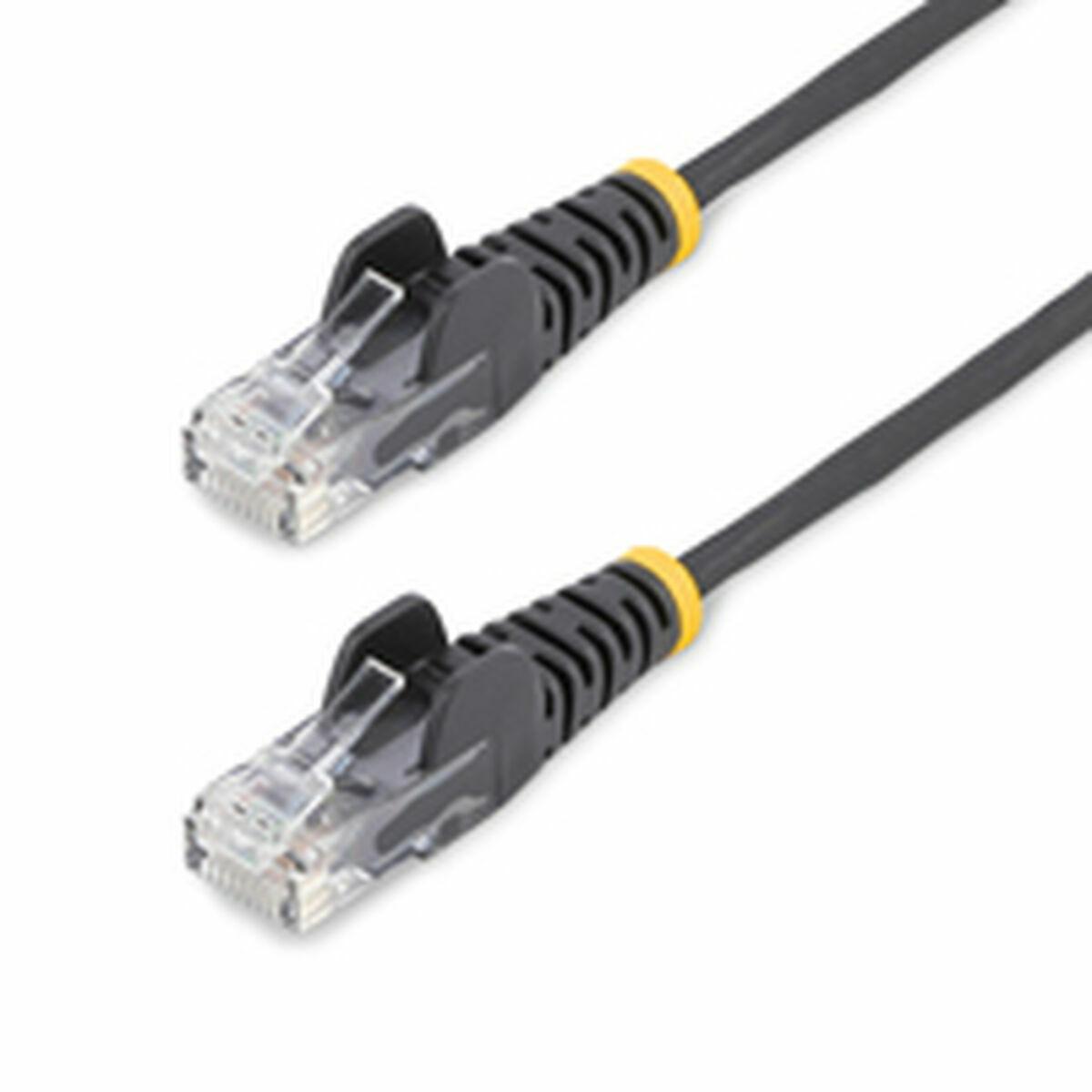 Conector RJ45 Categoría 6 FTP Startech N6PAT10MBKS Negro 10 m