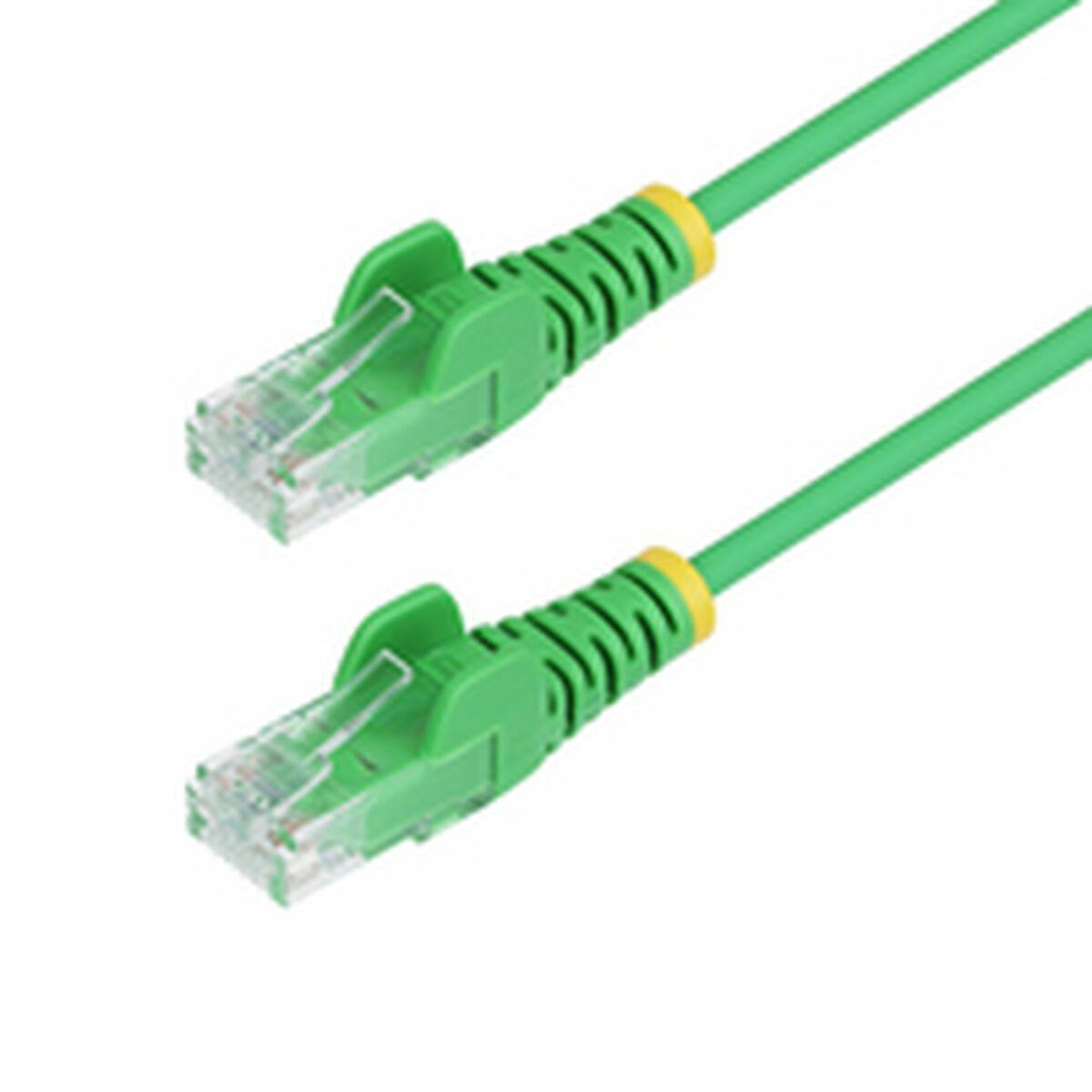 Conector RJ45 Categoría 6 FTP Startech N6PAT10MGNS Verde 10 m