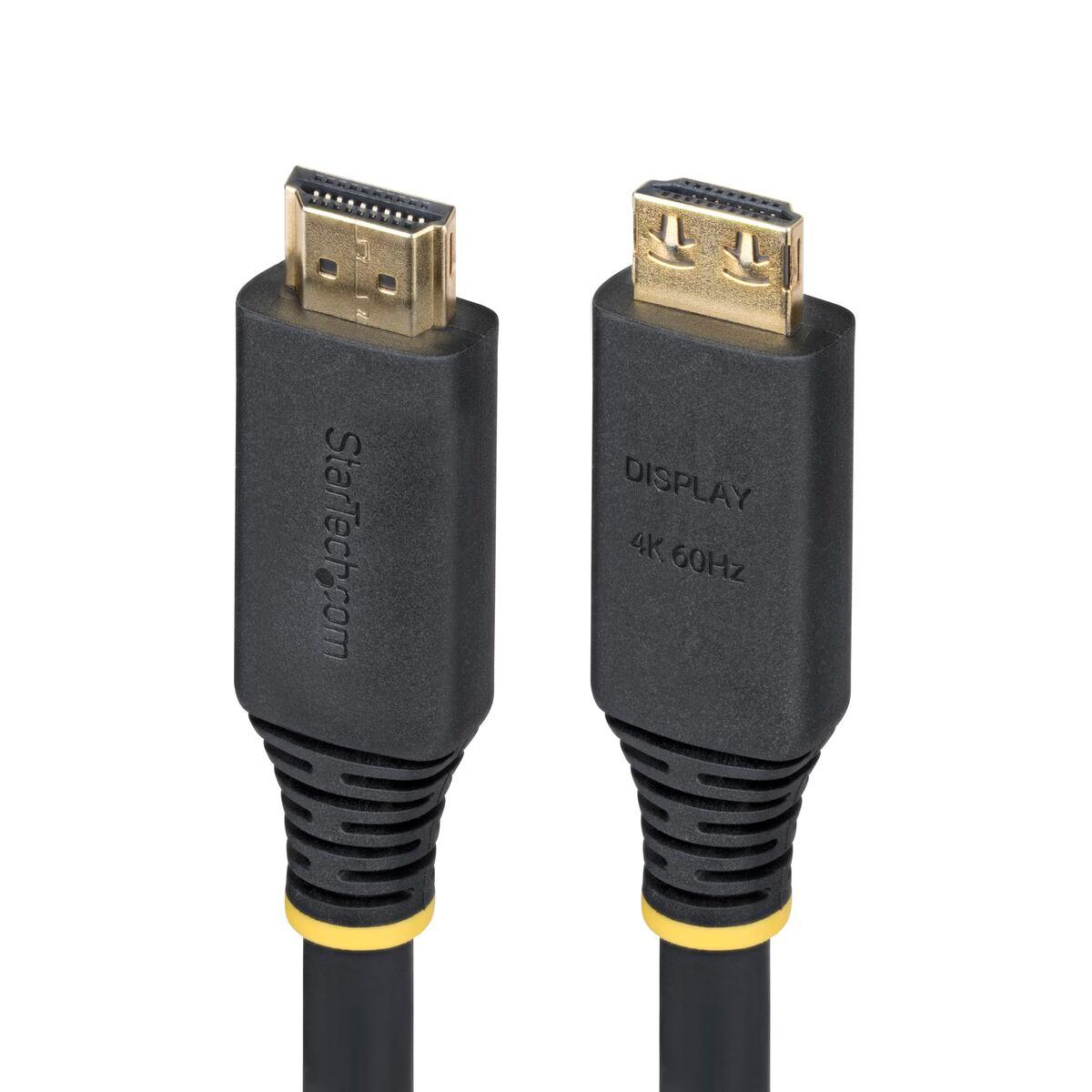 Cable HDMI Startech HDMI2-CABLE-GRIP-15M Negro