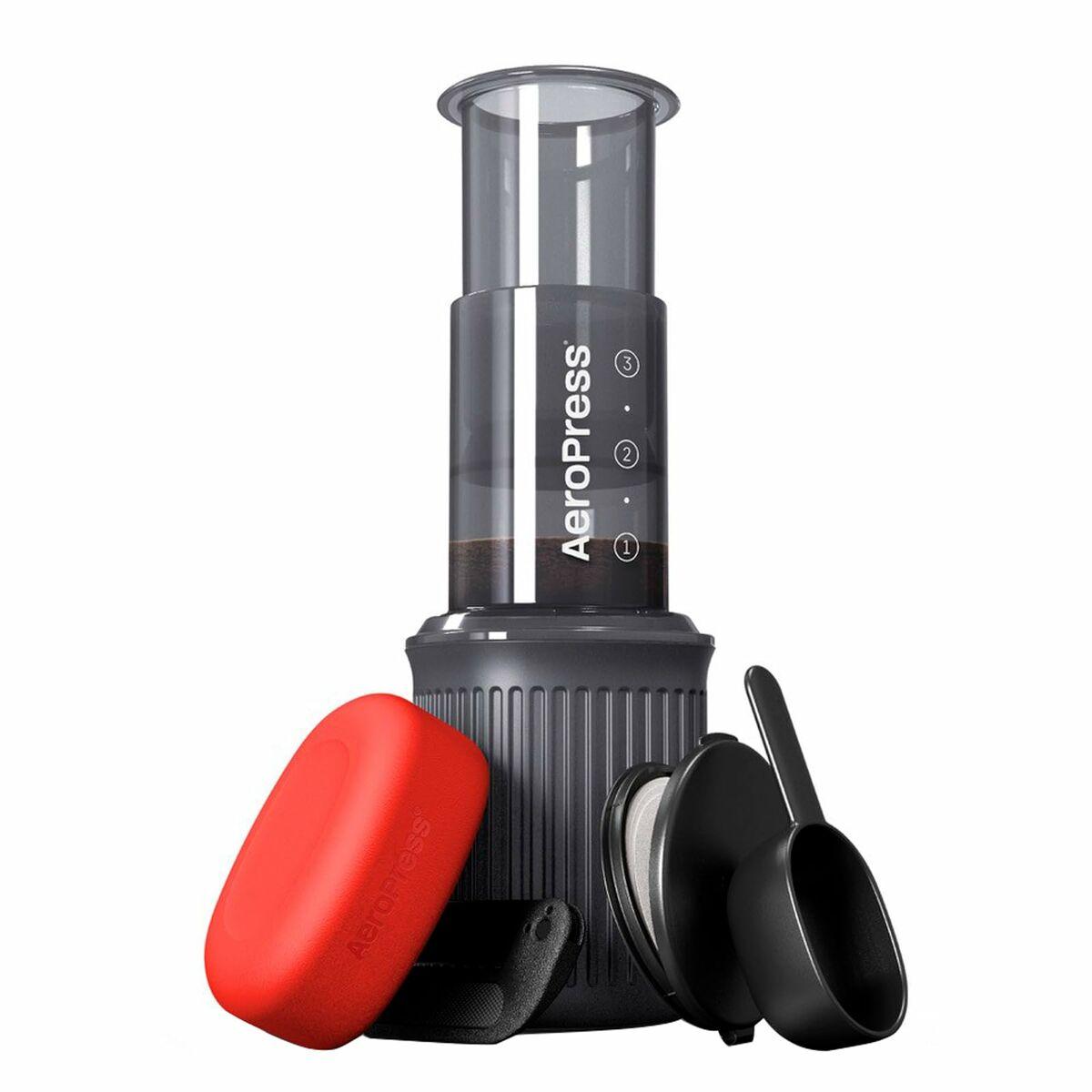 Cafetera Portátil Aeropress Go Negro 3 Tazas